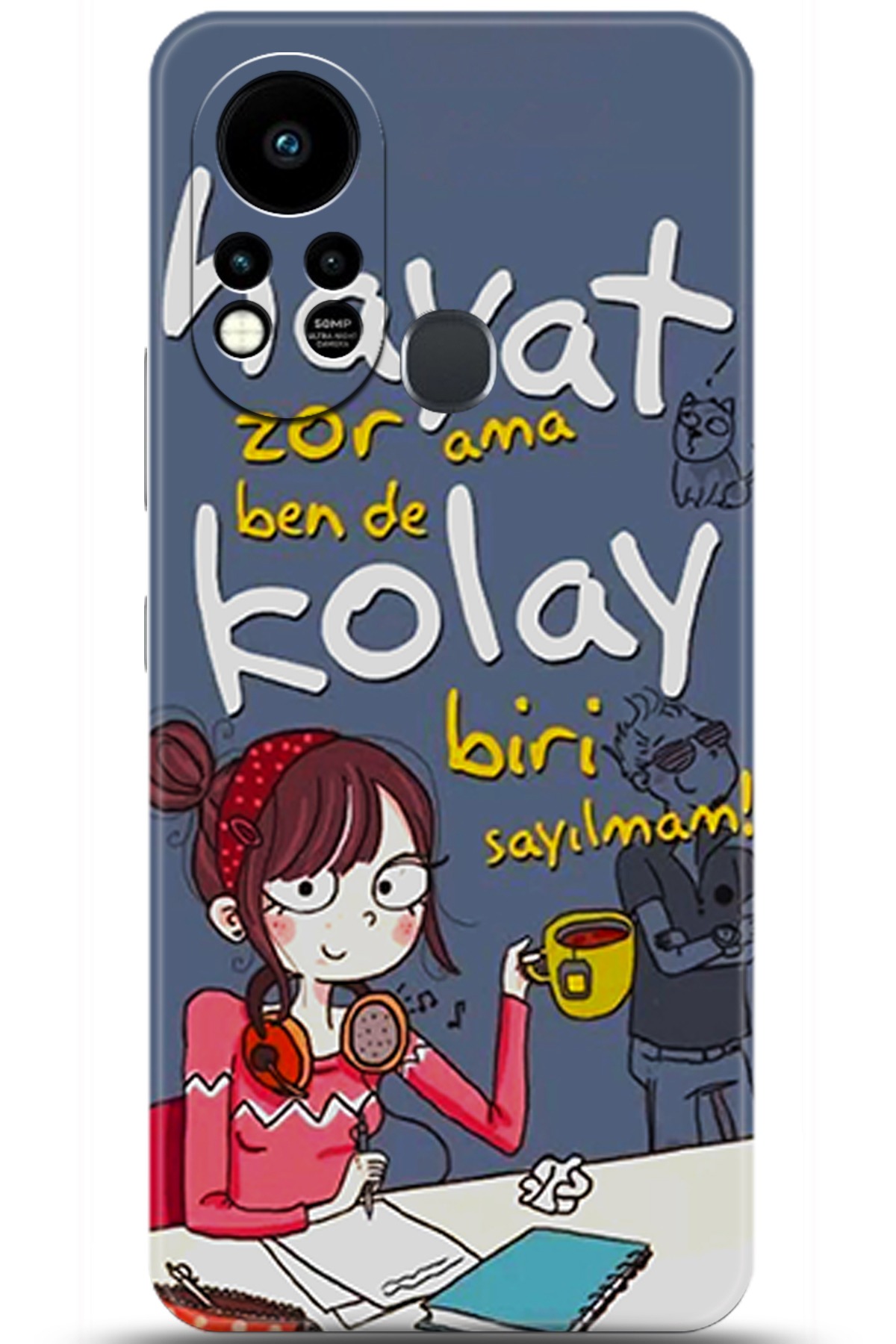 iNfinix Hot 11s Uyumlu Kılıf HD Baskılı Kılıf - Followed Institution 5686