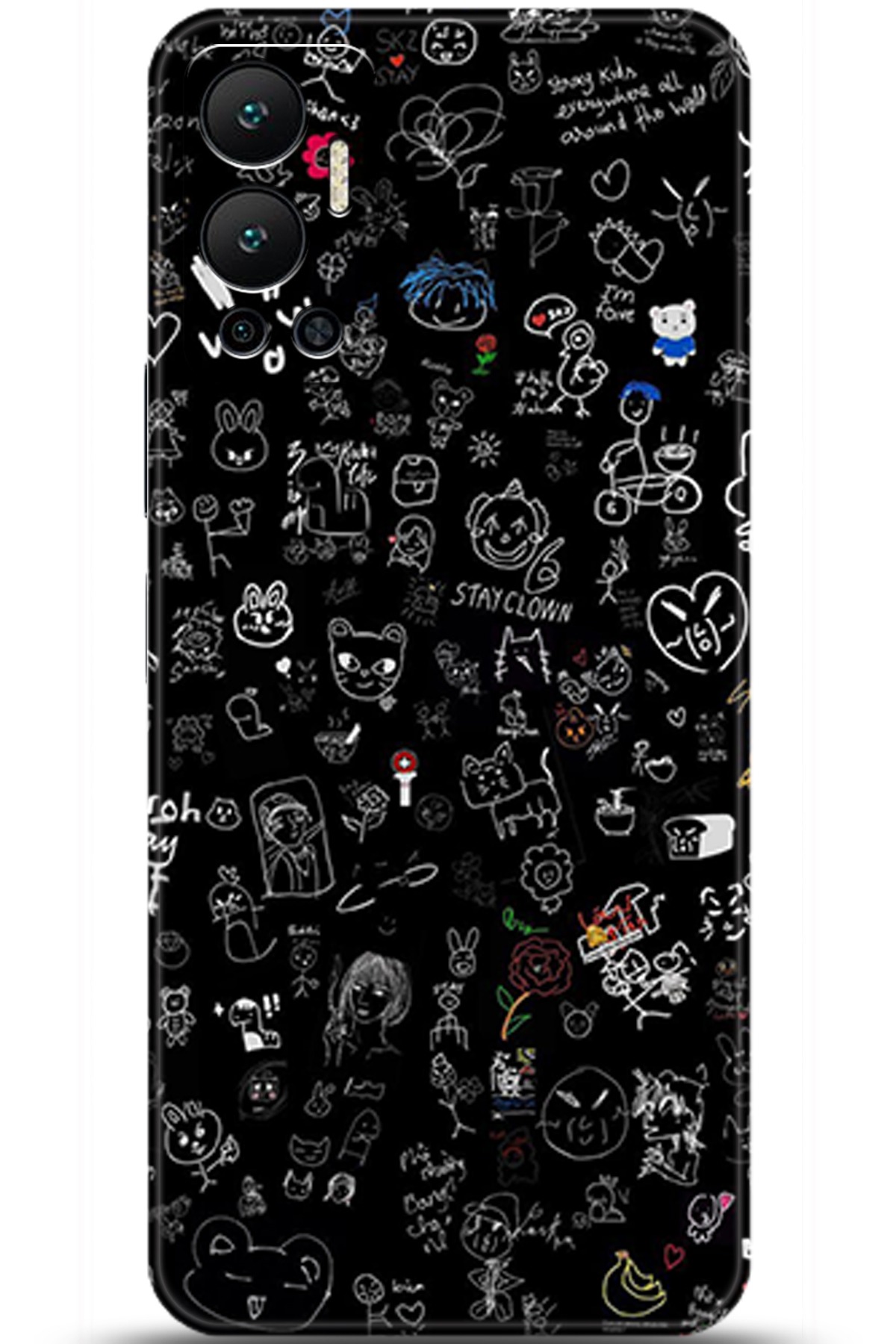 iNfinix Hot 12 Uyumlu Kılıf HD Baskılı Kılıf - Followed Institution 5143