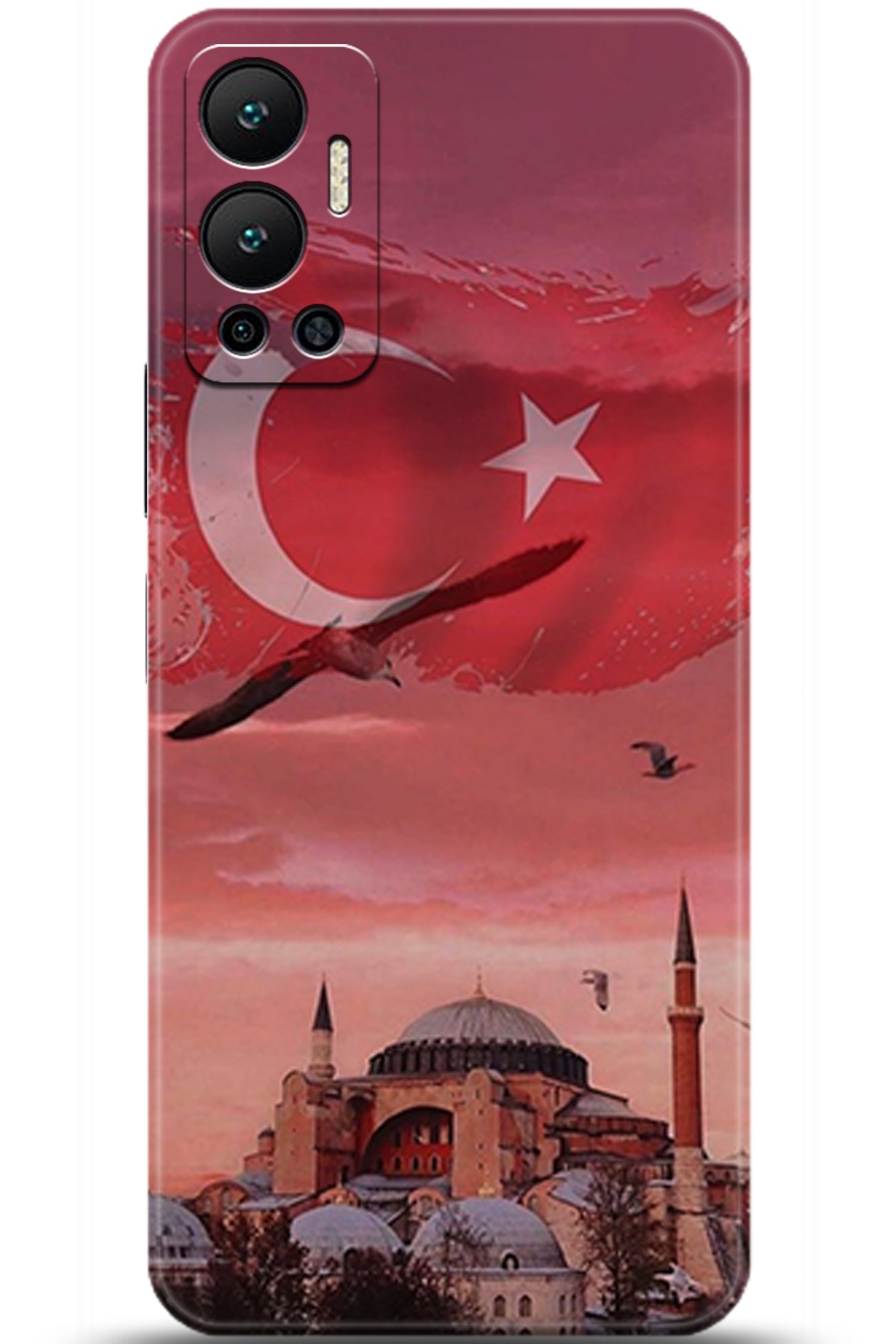 iNfinix Hot 12 Uyumlu Kılıf HD Baskılı Kılıf - Followed Institution 5179