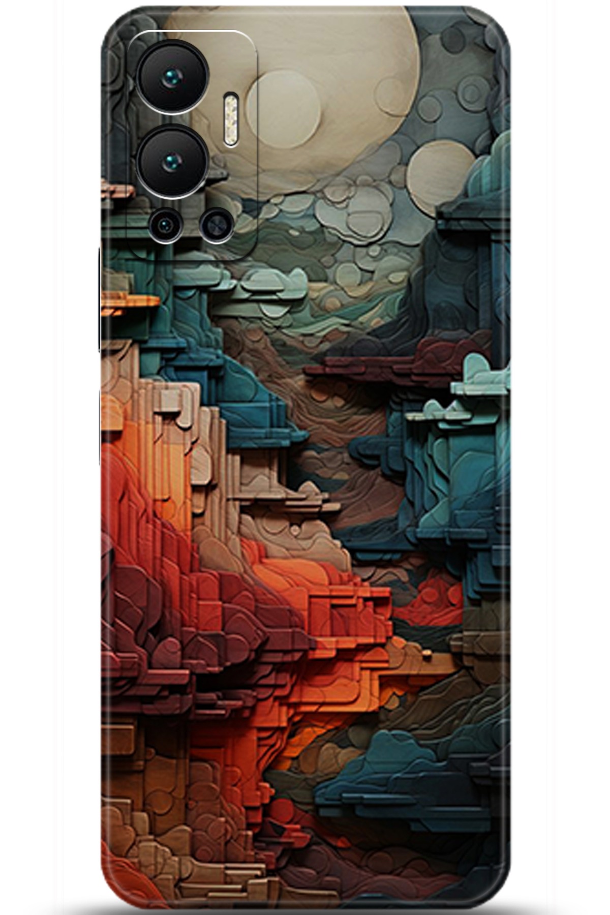 iNfinix Hot 12 Uyumlu Kılıf HD Baskılı Kılıf - Followed Institution 5218