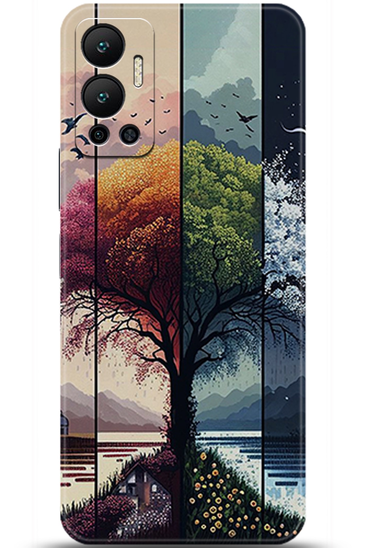 iNfinix Hot 12 Uyumlu Kılıf HD Baskılı Kılıf - Followed Institution 5369