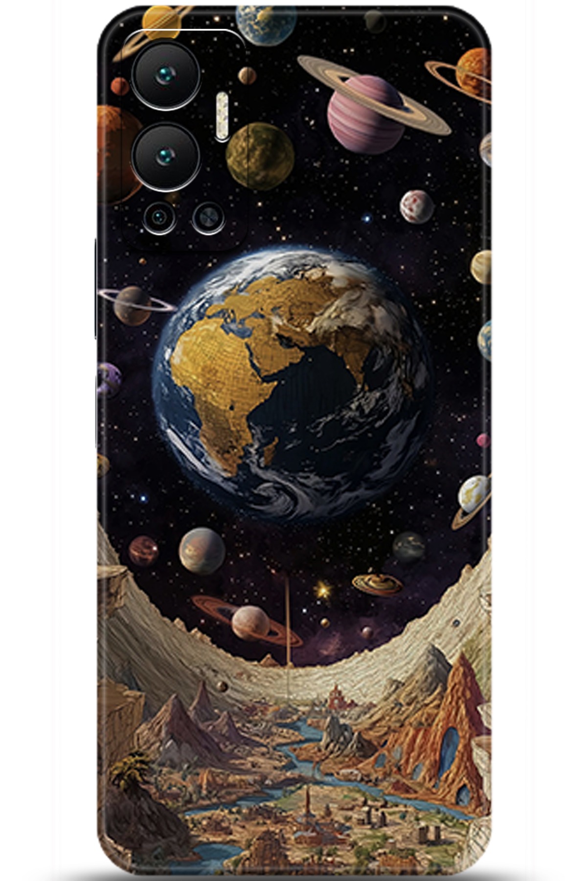 iNfinix Hot 12 Uyumlu Kılıf HD Baskılı Kılıf - Followed Institution 5758