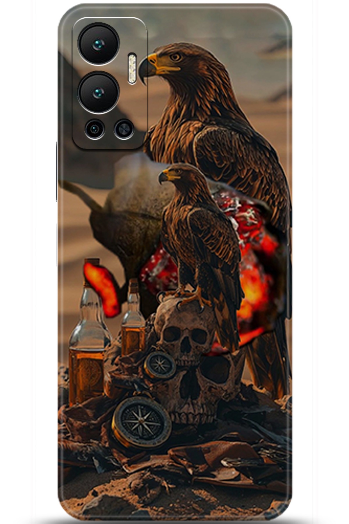 iNfinix Hot 12 Uyumlu Kılıf HD Baskılı Kılıf - Followed Institution 5760