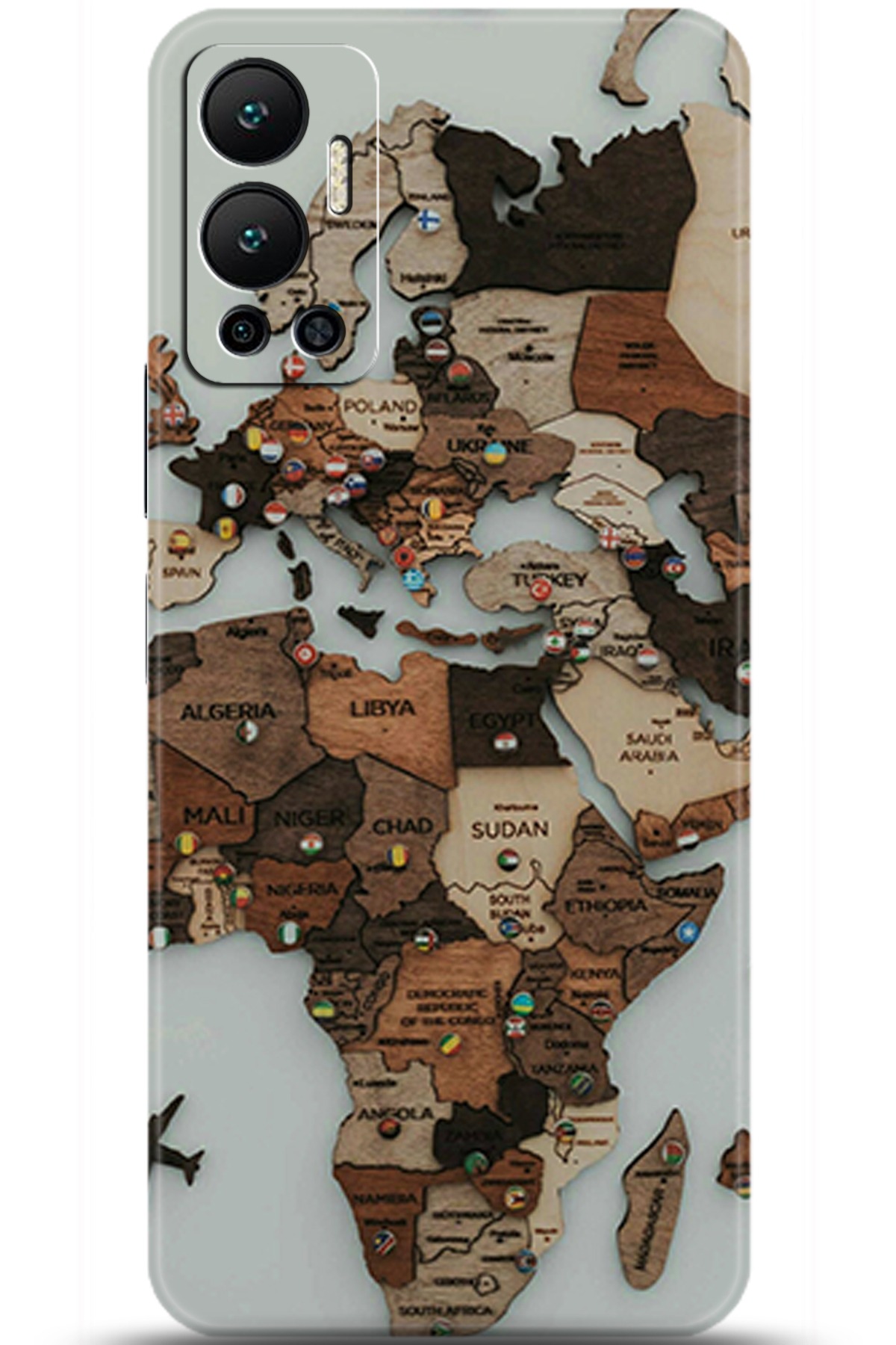 iNfinix Hot 12 Uyumlu Kılıf HD Baskılı Kılıf - Followed Institution 5891