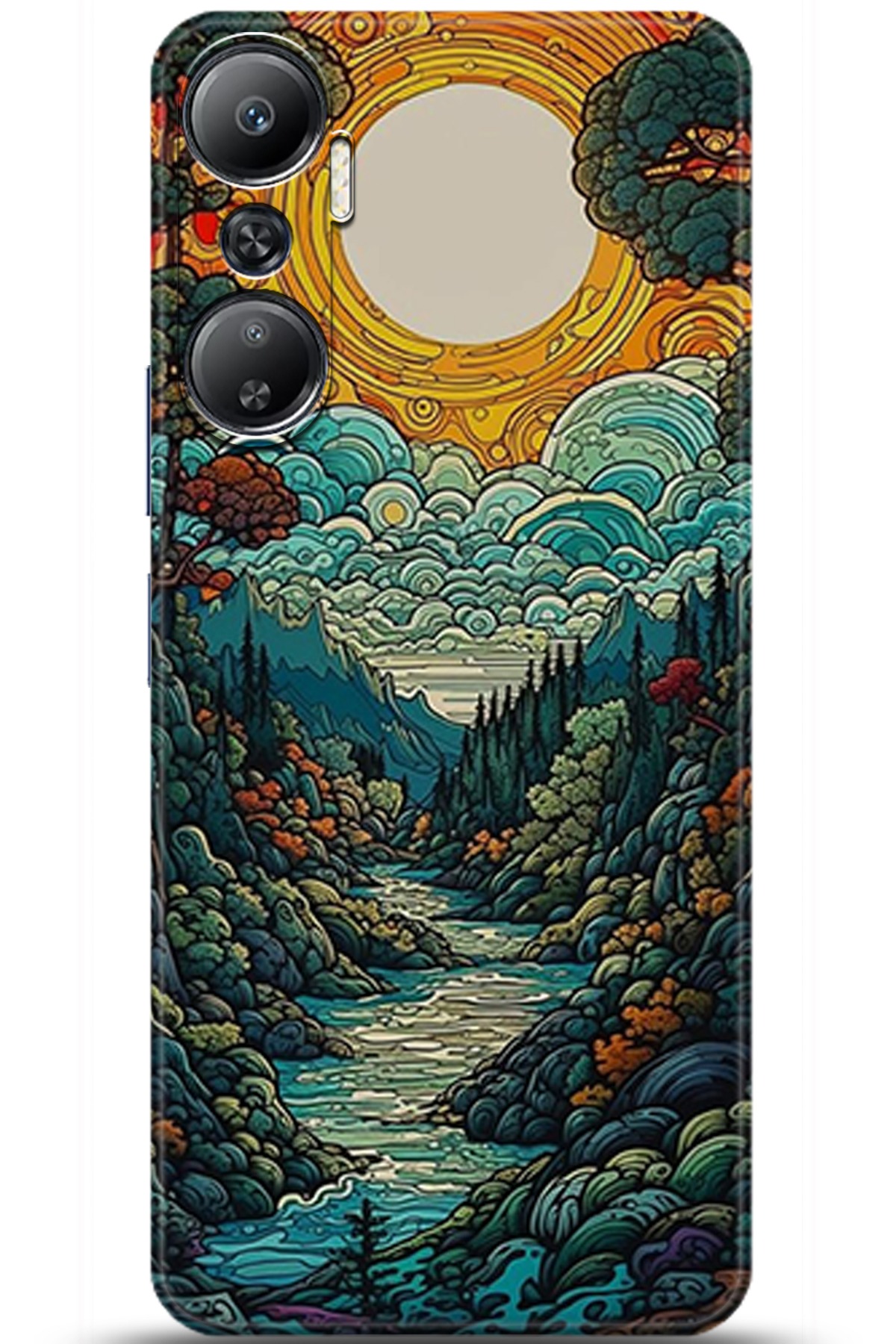 iNfinix Hot 20 Uyumlu Kılıf HD Baskılı Kılıf - Followed Institution 5198