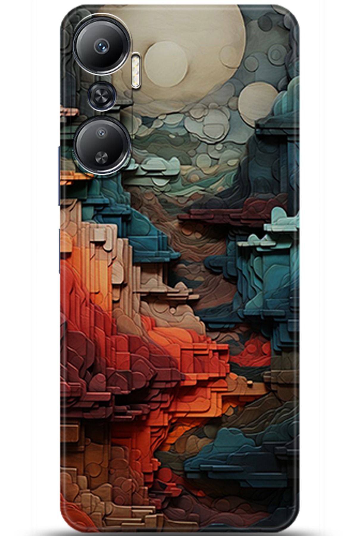 iNfinix Hot 20 Uyumlu Kılıf HD Baskılı Kılıf - Followed Institution 5218