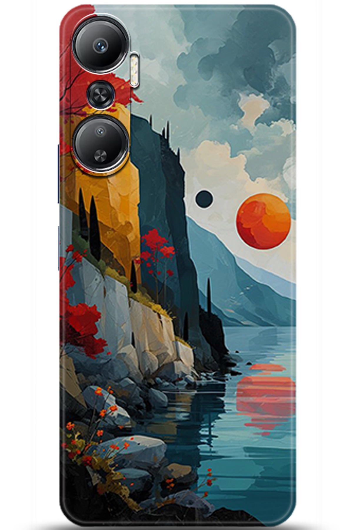 iNfinix Hot 20 Uyumlu Kılıf HD Baskılı Kılıf - Followed Institution 5368