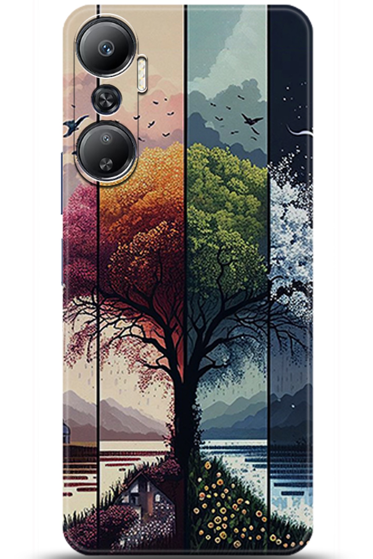 iNfinix Hot 20 Uyumlu Kılıf HD Baskılı Kılıf - Followed Institution 5369