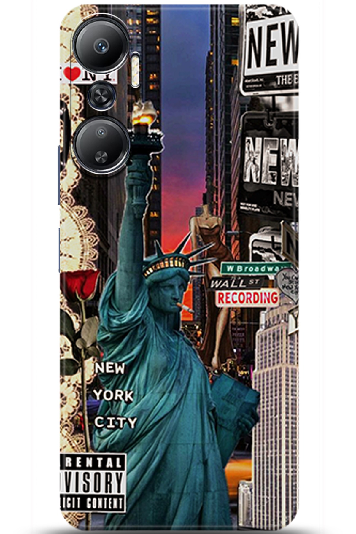 iNfinix Hot 20 Uyumlu Kılıf HD Baskılı Kılıf - Followed Institution 5618