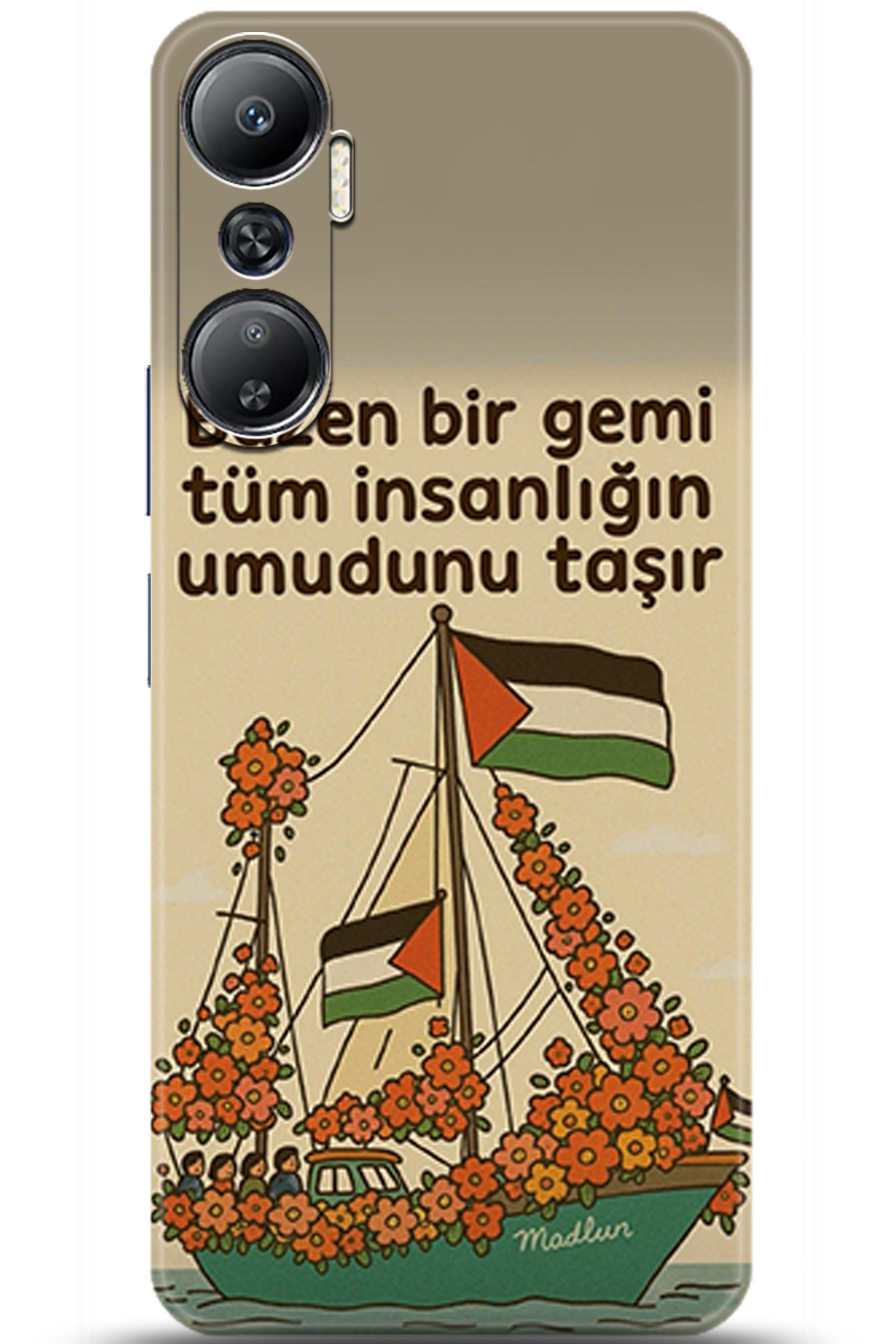 iNfinix Hot 20 Uyumlu Kılıf HD Baskılı Kılıf - Followed Institution 5739