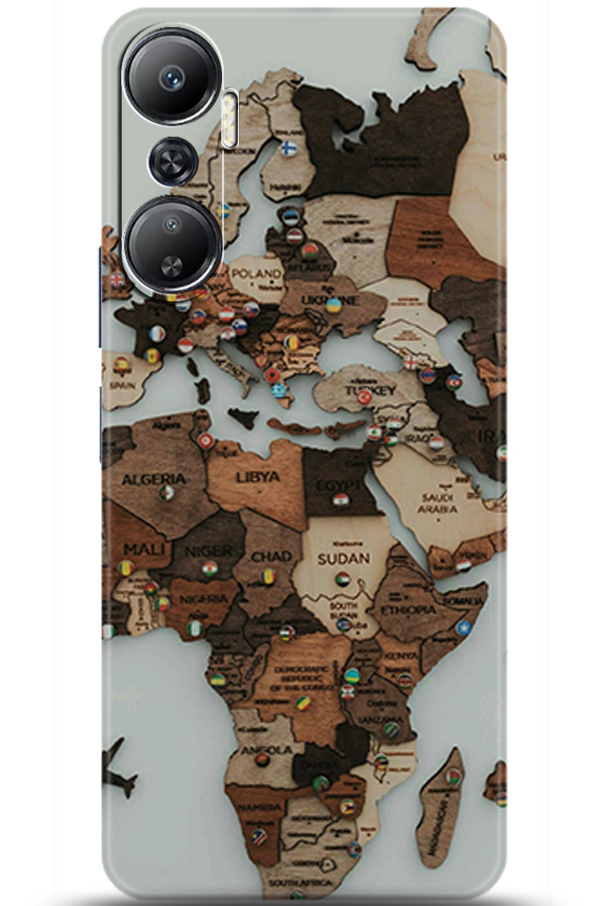 iNfinix Hot 20 Uyumlu Kılıf HD Baskılı Kılıf - Followed Institution 5891