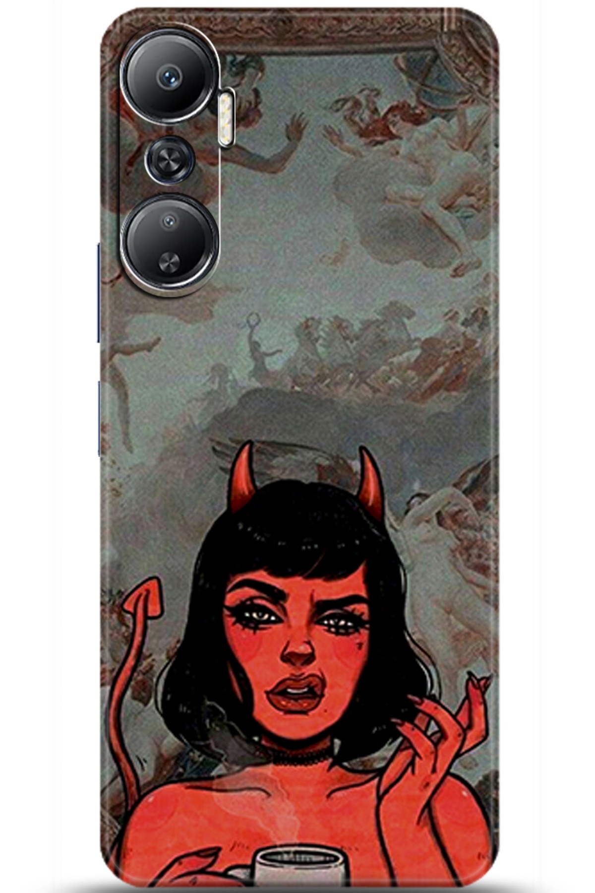 iNfinix Hot 20 Uyumlu Kılıf HD Baskılı Kılıf - Followed Institution 6047