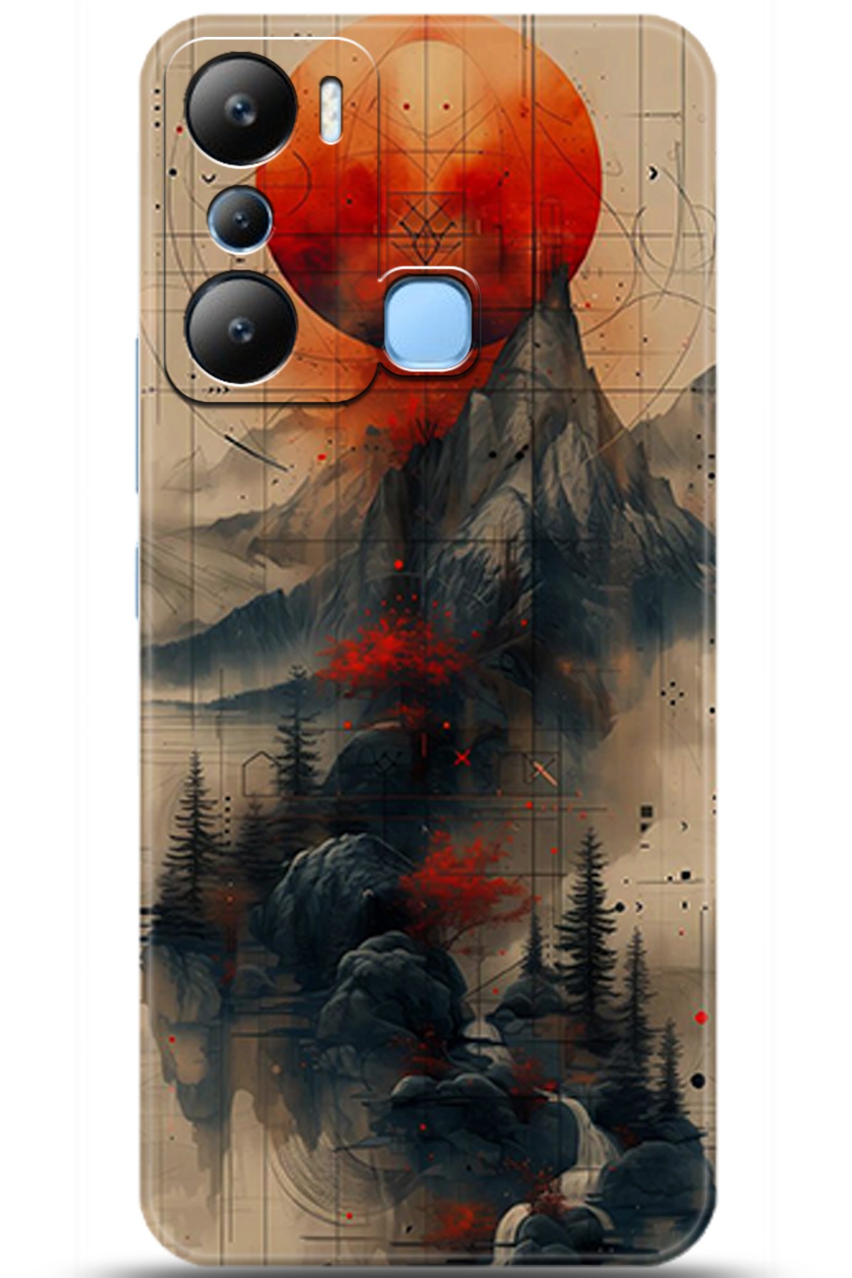 iNfinix Hot 20i Uyumlu Kılıf HD Baskılı Kılıf - Followed Institution 5244