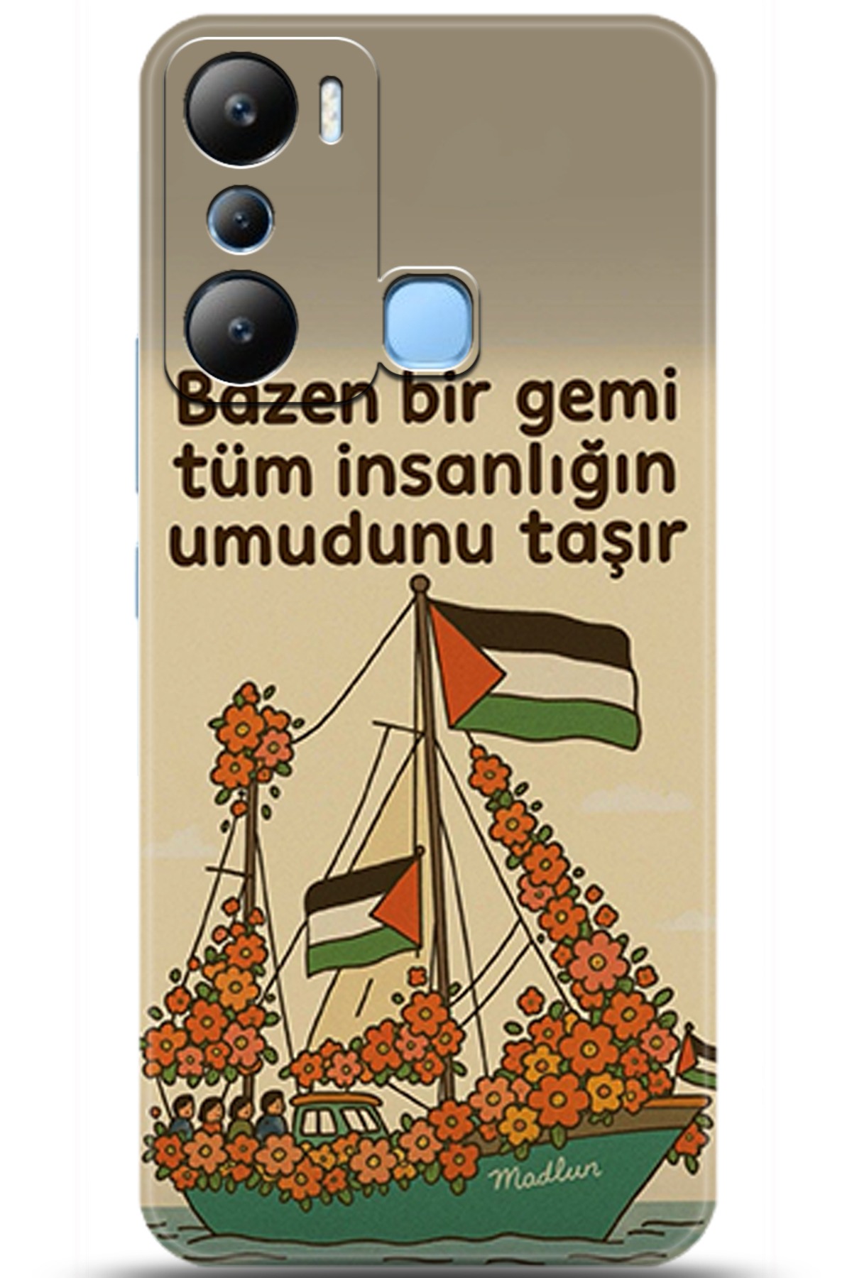 iNfinix Hot 20i Uyumlu Kılıf HD Baskılı Kılıf - Followed Institution 5739