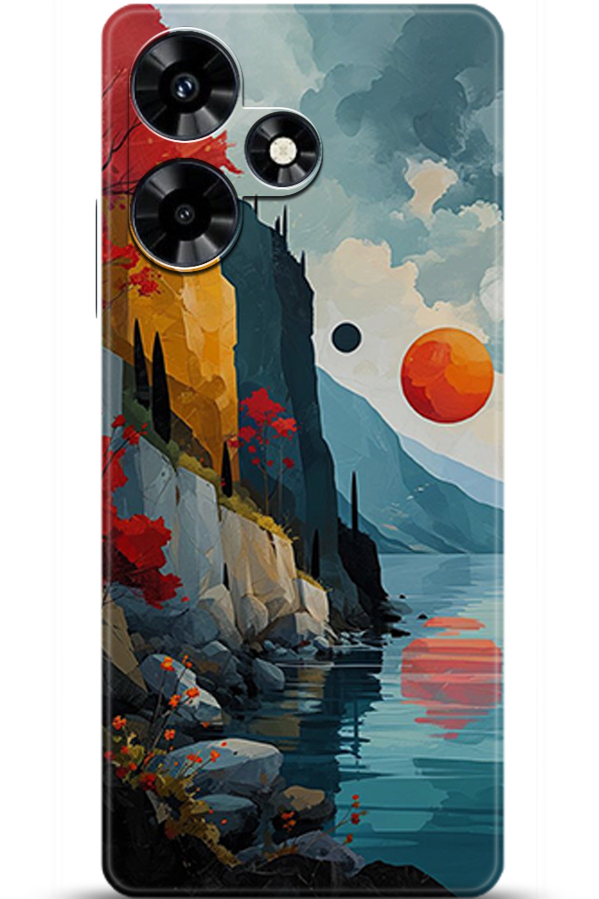 iNfinix Hot 30 Uyumlu Kılıf HD Baskılı Kılıf - Followed Institution 5368