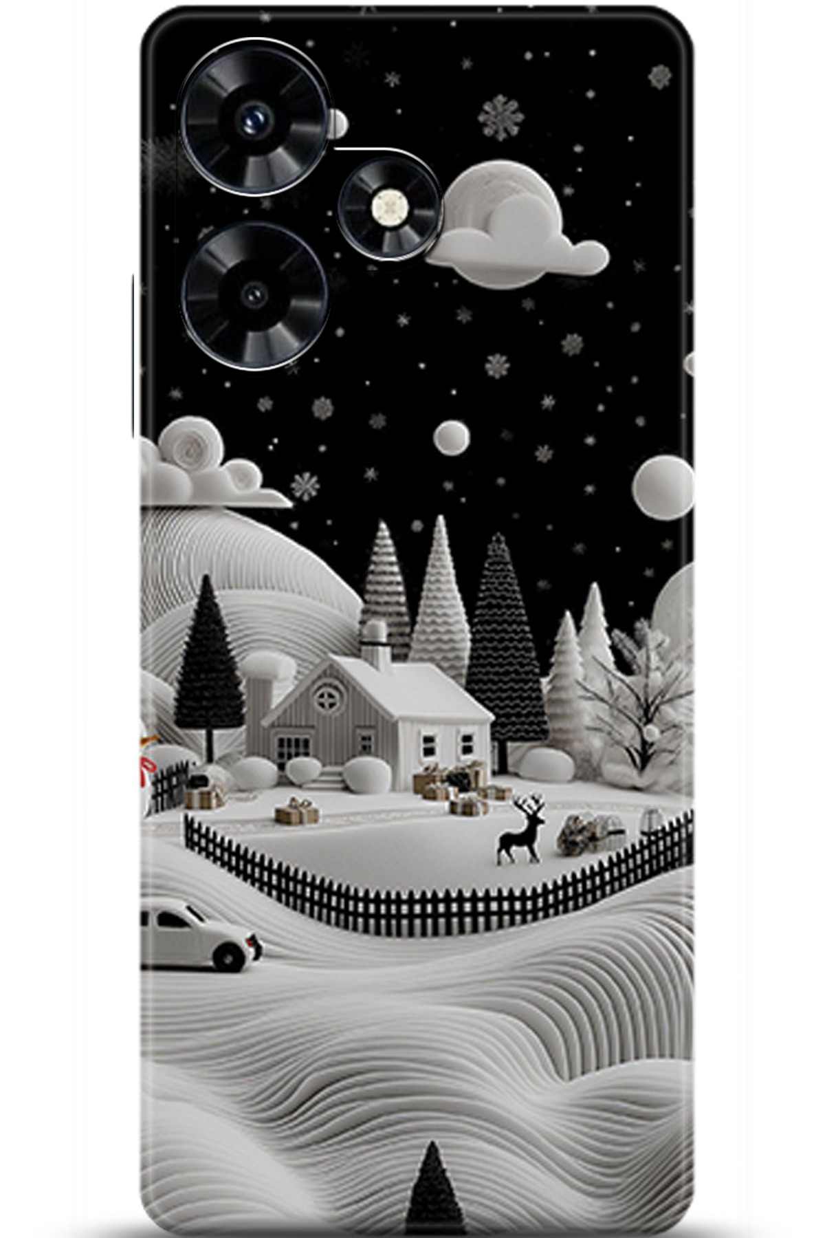 iNfinix Hot 30 Uyumlu Kılıf HD Baskılı Kılıf - Followed Institution 5724