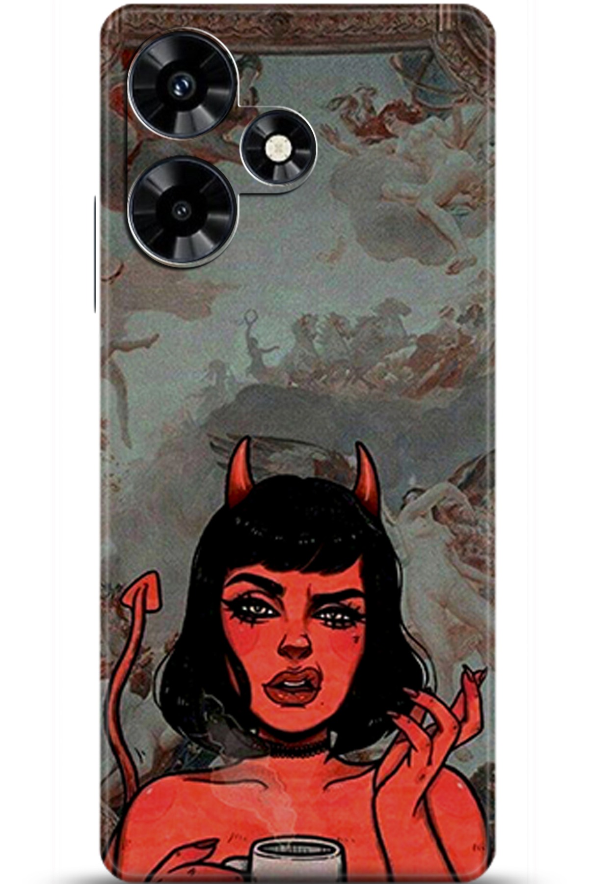 iNfinix Hot 30 Uyumlu Kılıf HD Baskılı Kılıf - Followed Institution 6047