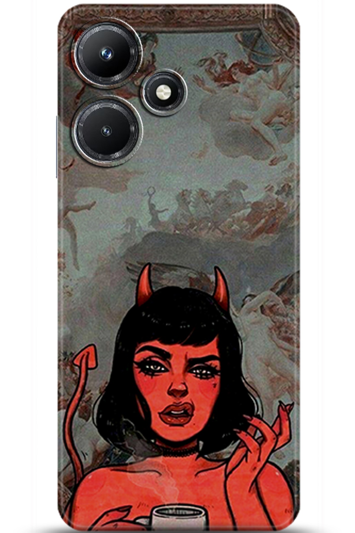 iNfinix Hot 30i Uyumlu Kılıf HD Baskılı Kılıf - Followed Institution 6047