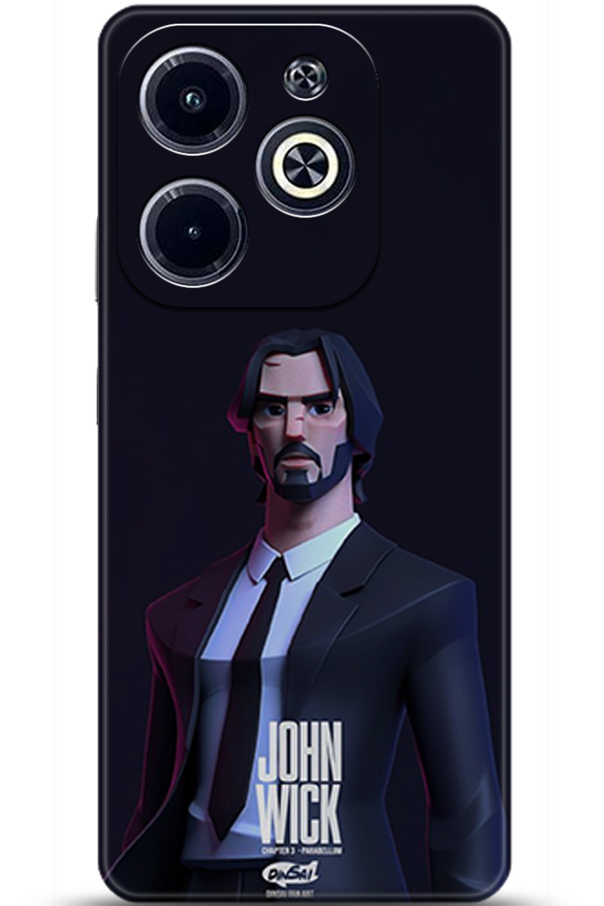 iNfinix Hot 40i Uyumlu Kılıf HD Baskılı Kılıf - Followed Institution 5018