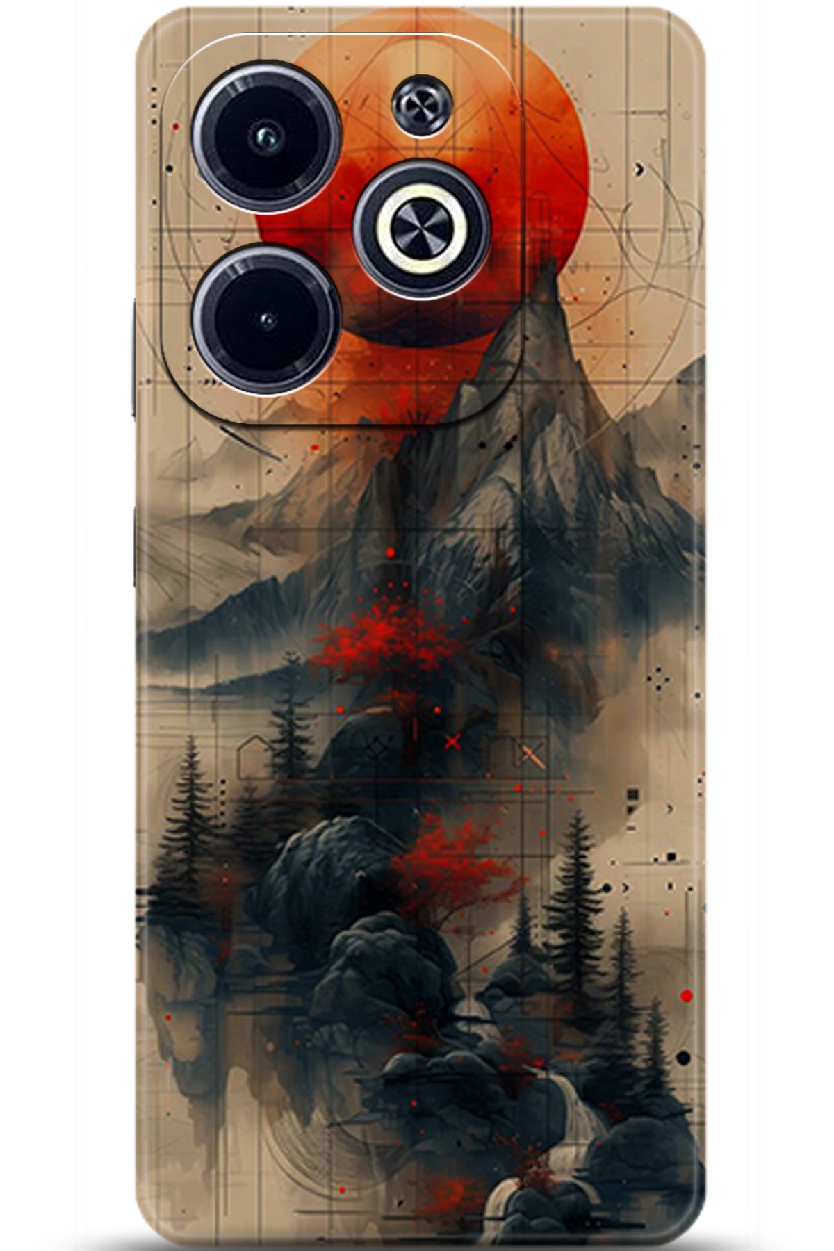 iNfinix Hot 40i Uyumlu Kılıf HD Baskılı Kılıf - Followed Institution 5244