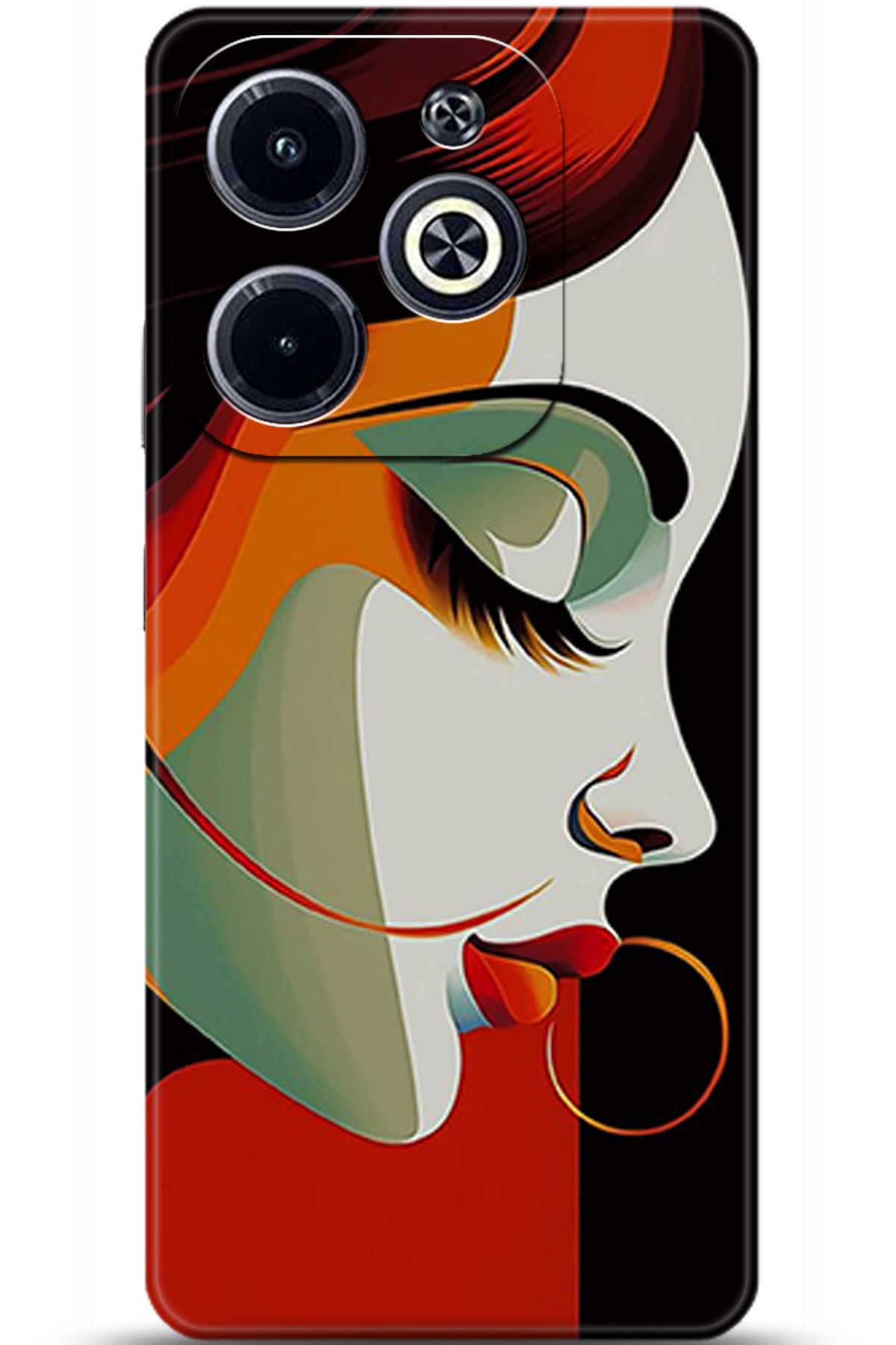 iNfinix Hot 40i Uyumlu Kılıf HD Baskılı Kılıf - Followed Institution 5324