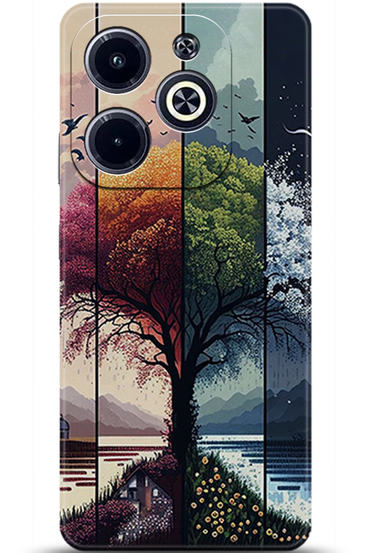 iNfinix Hot 40i Uyumlu Kılıf HD Baskılı Kılıf - Followed Institution 5369