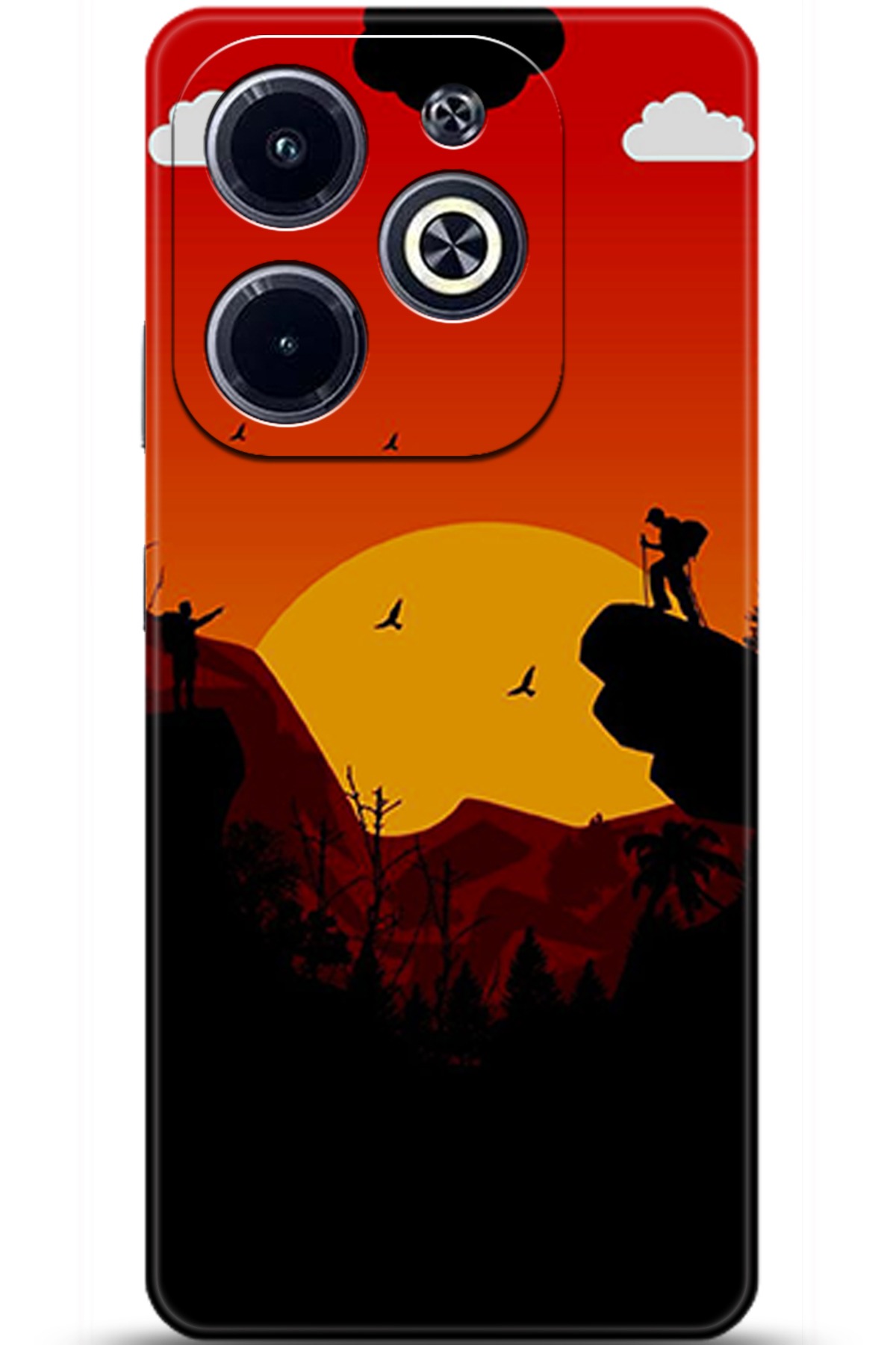 iNfinix Hot 40i Uyumlu Kılıf HD Baskılı Kılıf - Followed Institution 5407