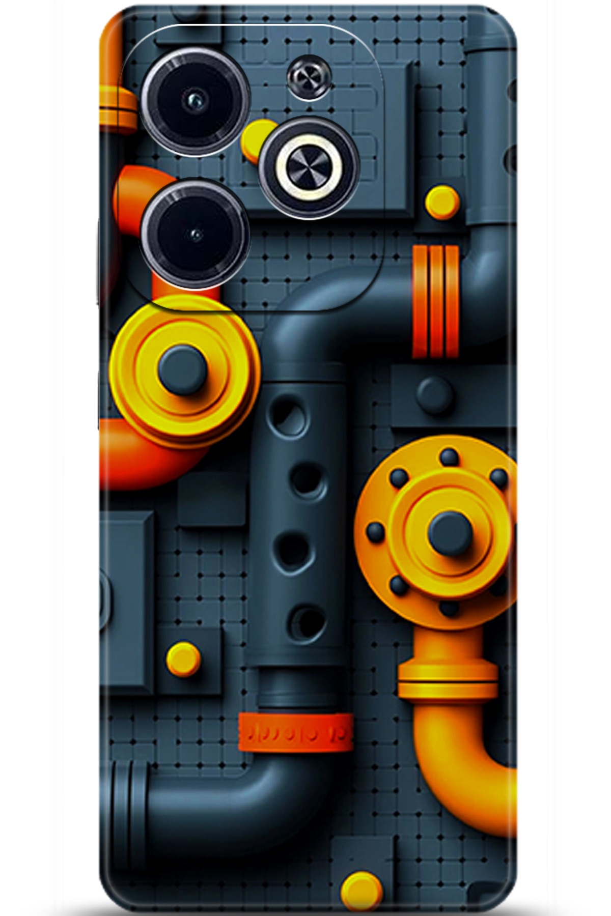 iNfinix Hot 40i Uyumlu Kılıf HD Baskılı Kılıf - Followed Institution 5466