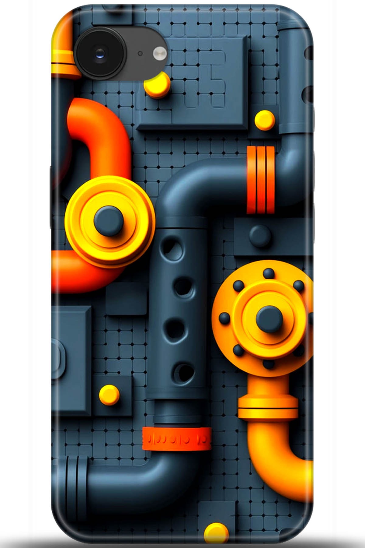 Apple iPhone 16e Uyumlu Kılıf HD Baskılı Kılıf - Followed Institution 5466