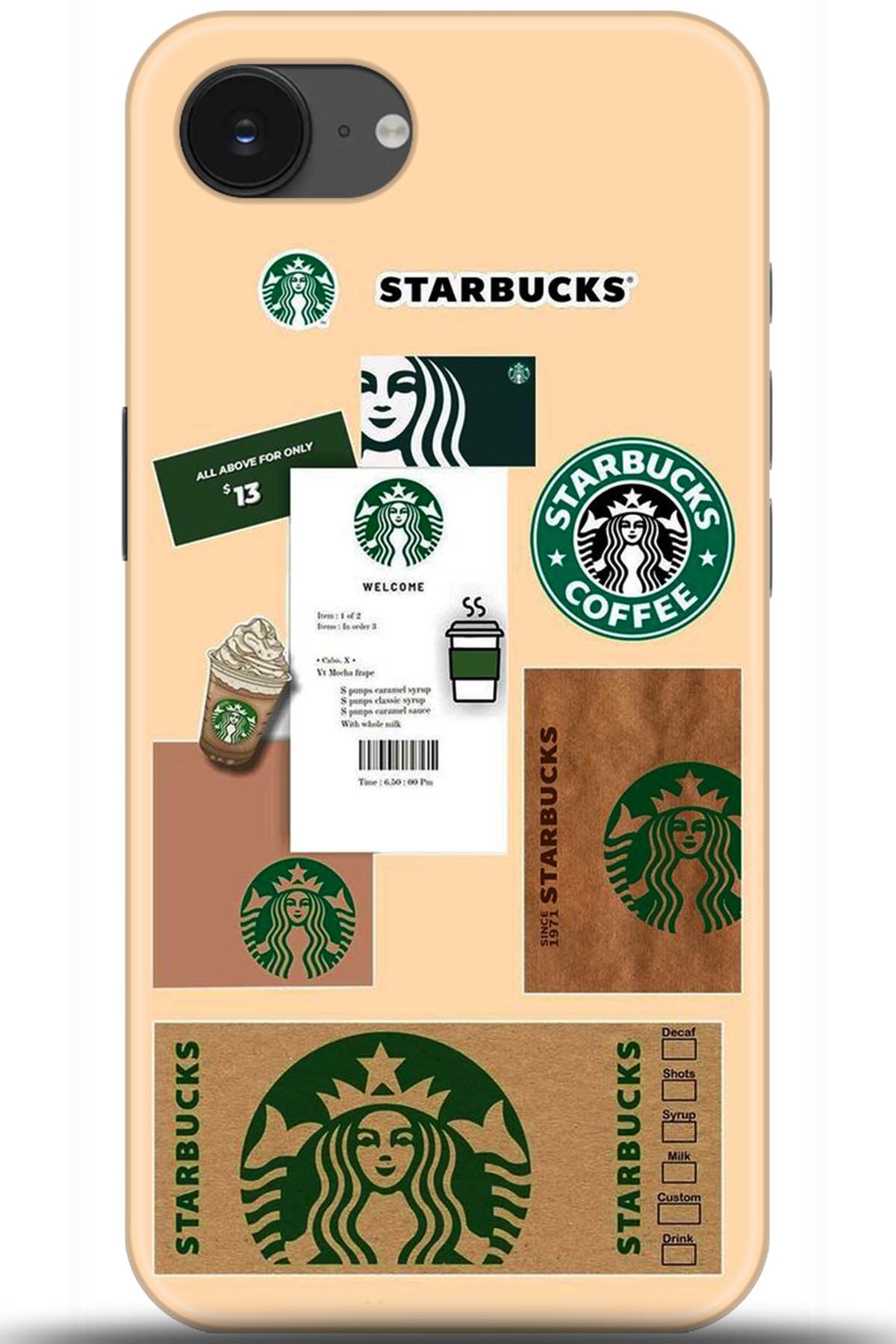 Apple iPhone 16e Uyumlu Kılıf HD Baskılı Kılıf - Followed Institution 5470