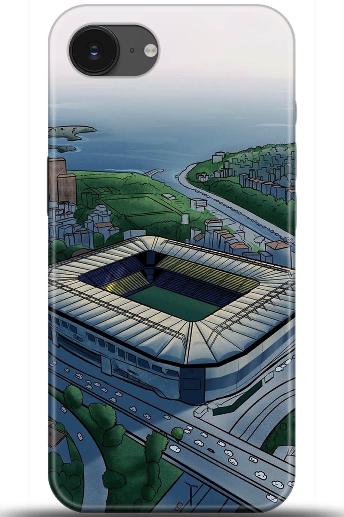 Apple iPhone 16e Uyumlu Kılıf HD Baskılı Kılıf - Followed Institution 5715