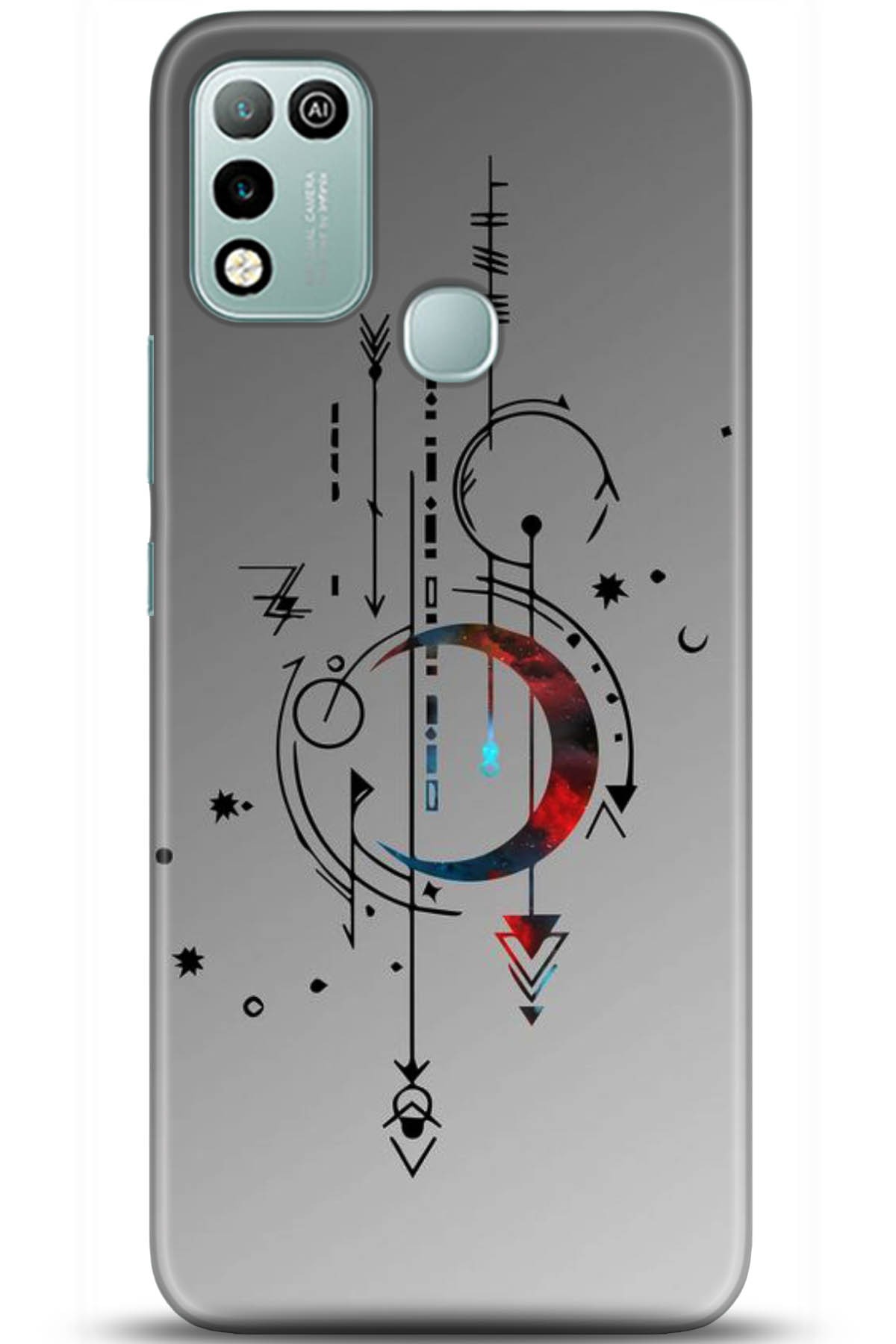 iNfinix Hot 10 Uyumlu Kılıf HD Baskılı Kılıf - Followed Institution 5182