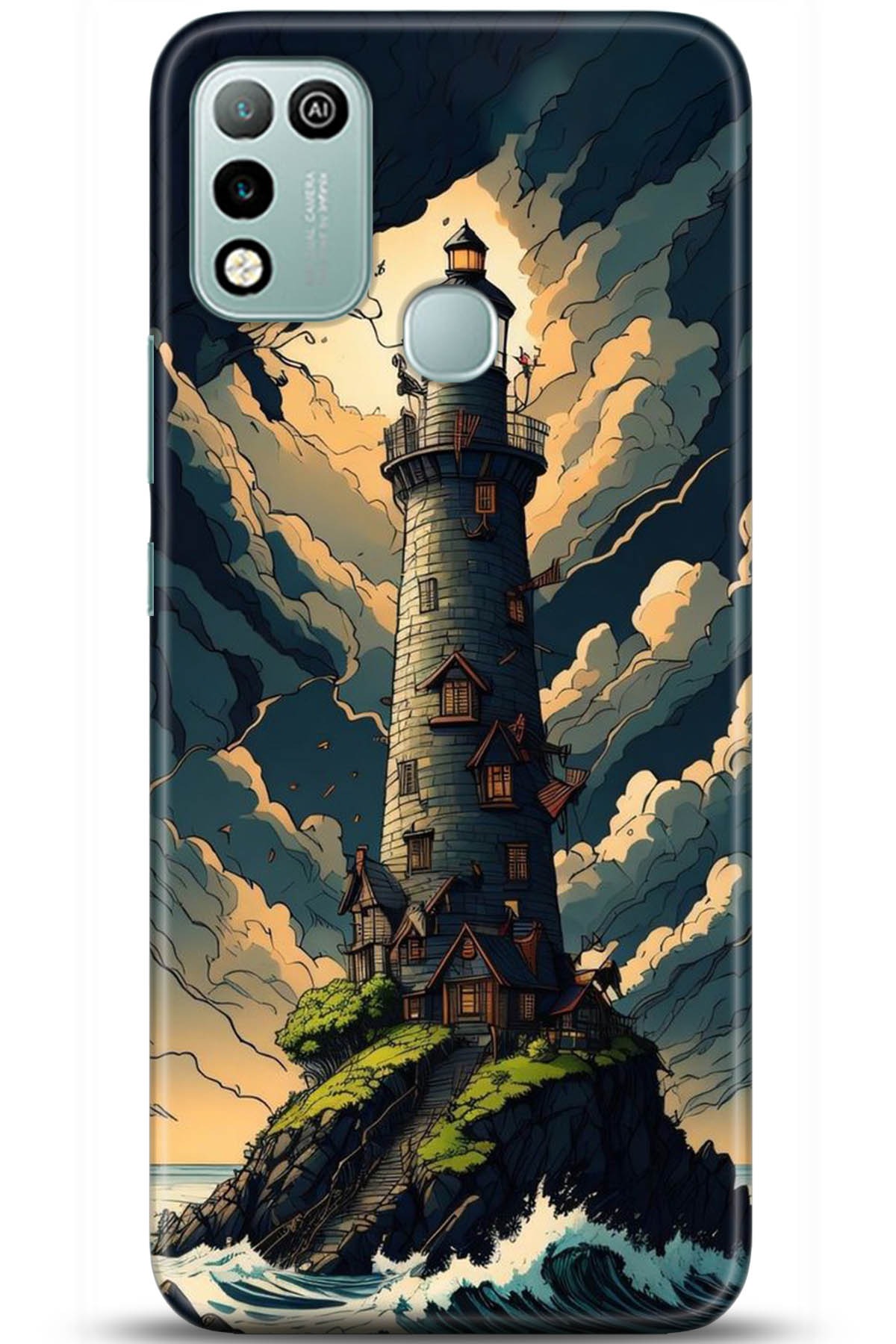 iNfinix Hot 10 Uyumlu Kılıf HD Baskılı Kılıf - Followed Institution 5236