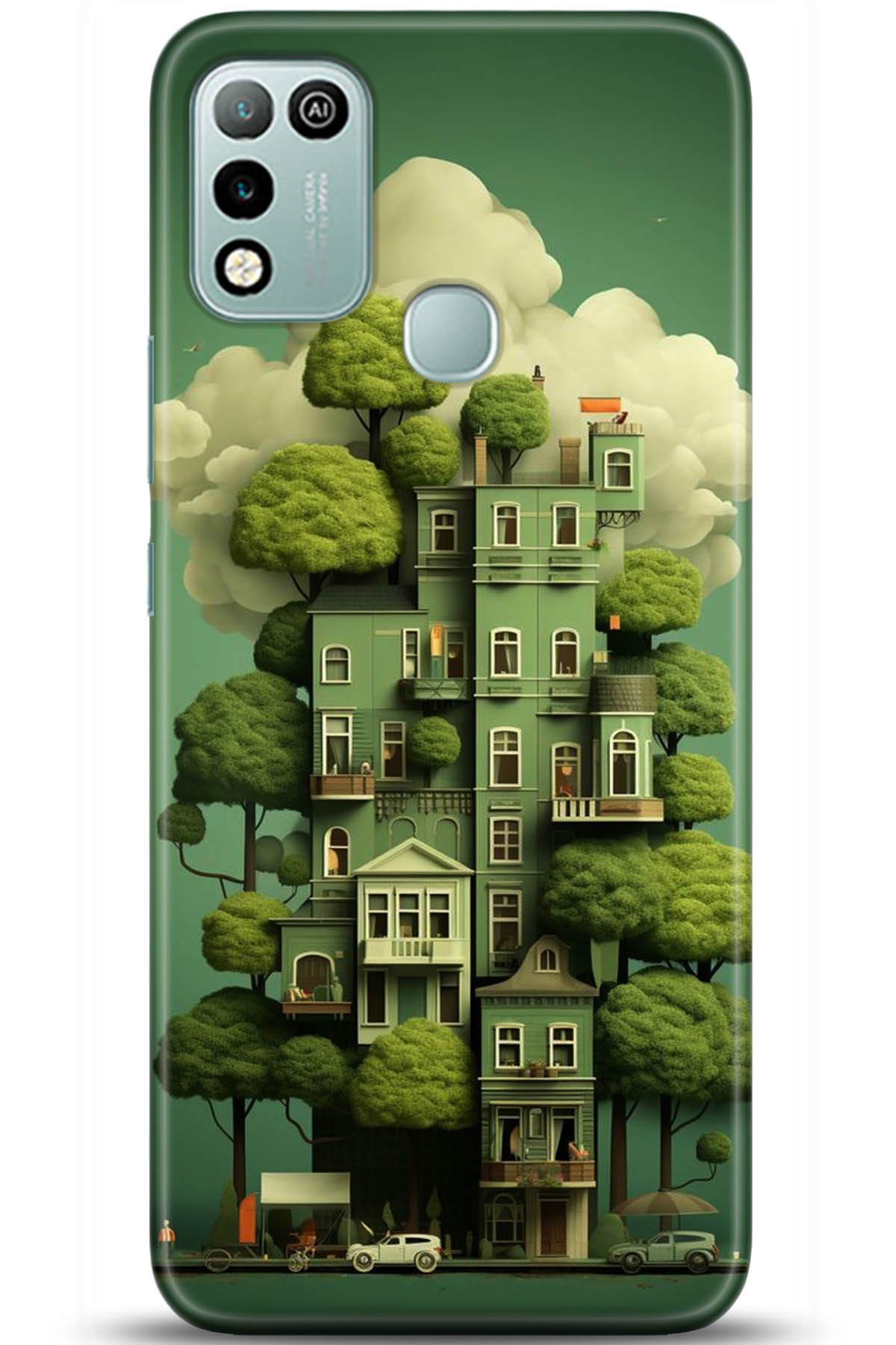 iNfinix Hot 10 Uyumlu Kılıf HD Baskılı Kılıf - Followed Institution 5273