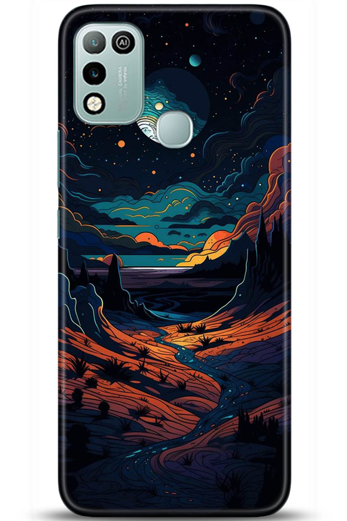 iNfinix Hot 10 Uyumlu Kılıf HD Baskılı Kılıf - Followed Institution 5275