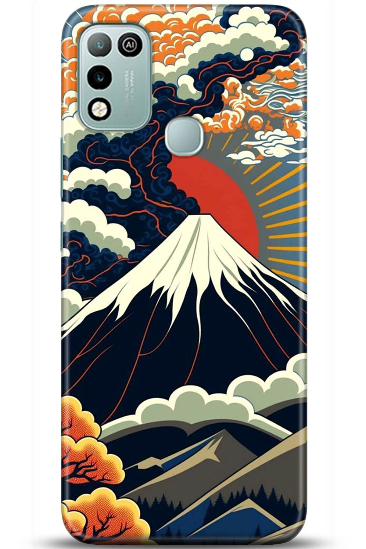 iNfinix Hot 10 Uyumlu Kılıf HD Baskılı Kılıf - Followed Institution 5342