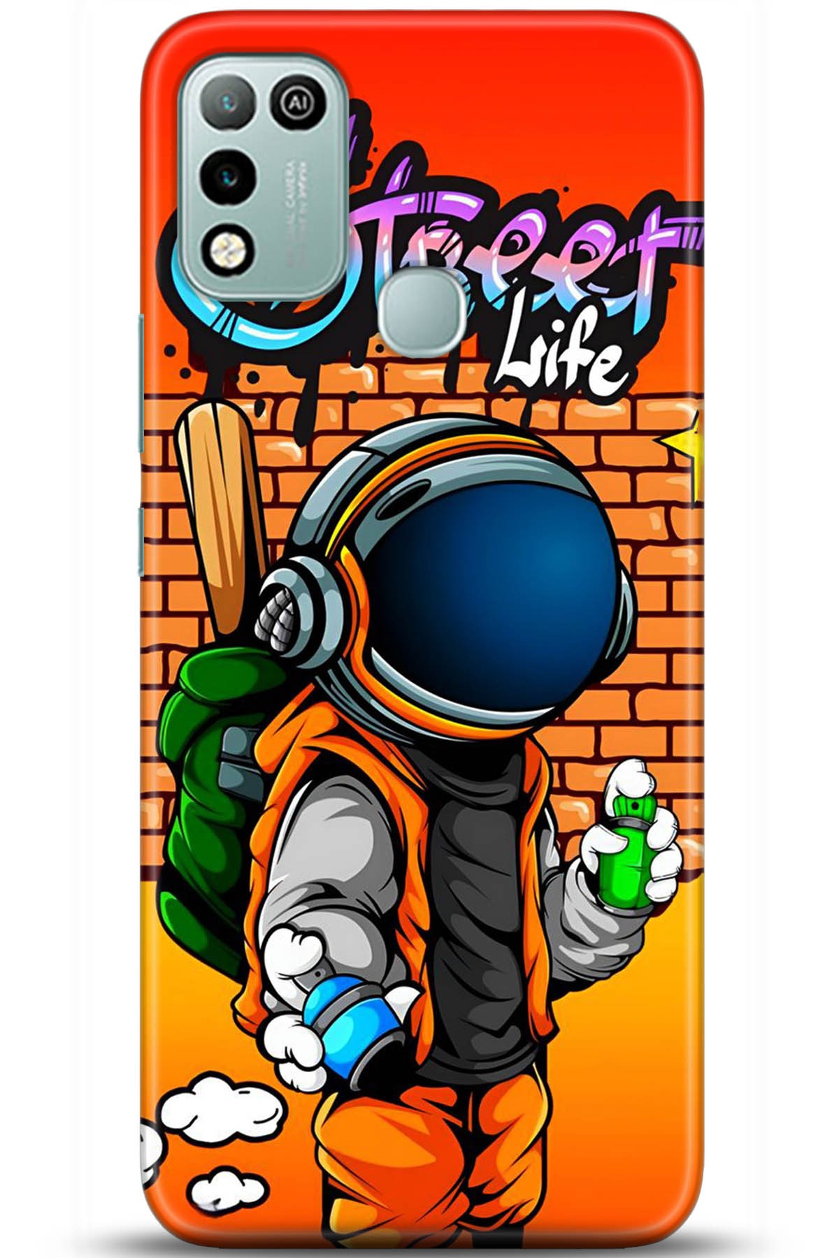 iNfinix Hot 10 Uyumlu Kılıf HD Baskılı Kılıf - Followed Institution 5350