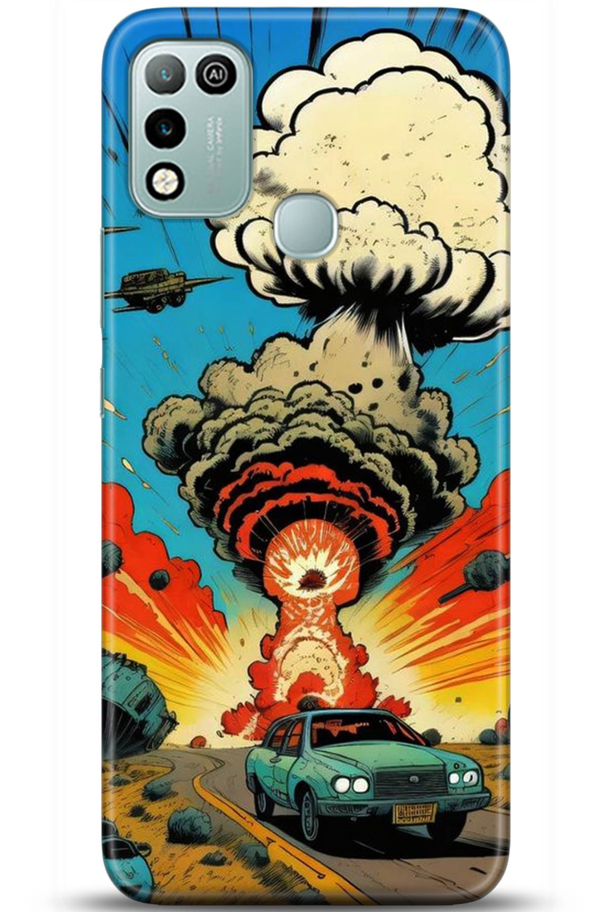 iNfinix Hot 10 Uyumlu Kılıf HD Baskılı Kılıf - Followed Institution 5361