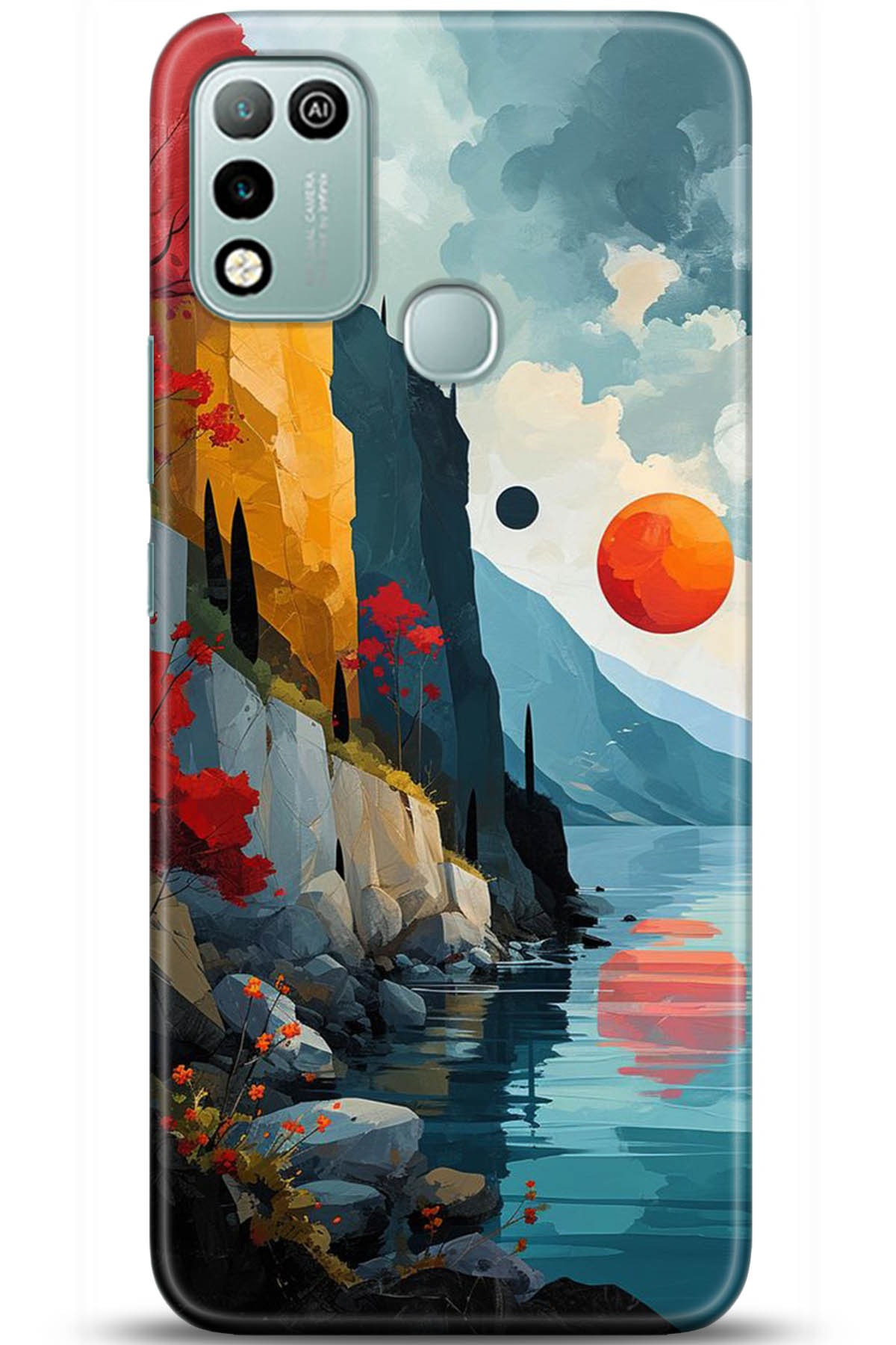 iNfinix Hot 10 Uyumlu Kılıf HD Baskılı Kılıf - Followed Institution 5368