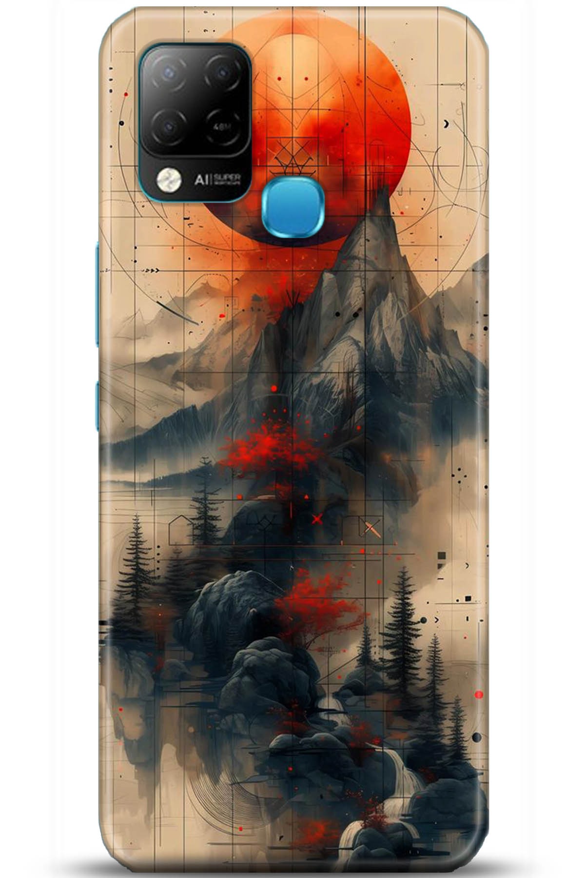 iNfinix Hot 10T Uyumlu Kılıf HD Baskılı Kılıf - Followed Institution 5244