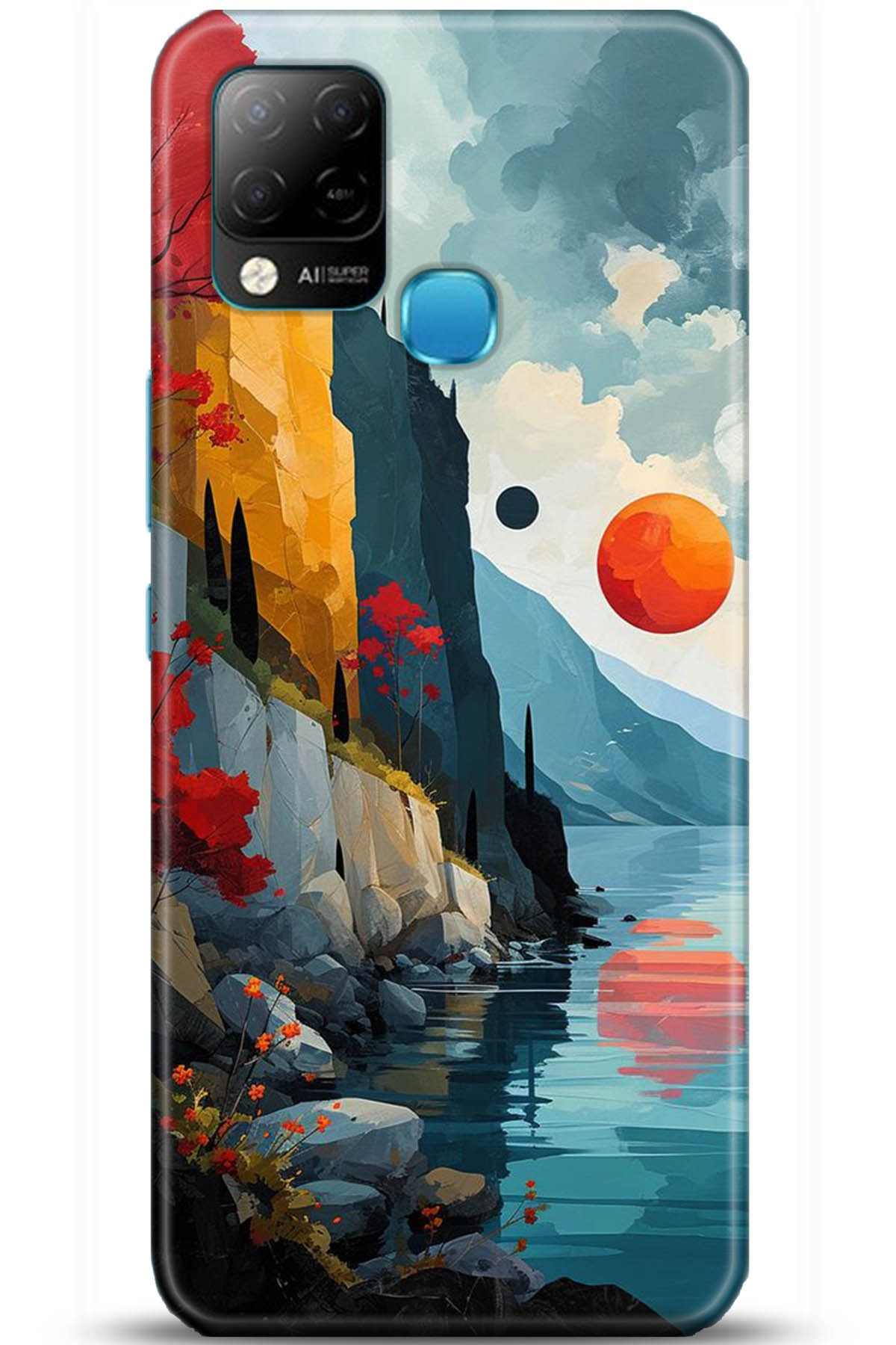 iNfinix Hot 10T Uyumlu Kılıf HD Baskılı Kılıf - Followed Institution 5368