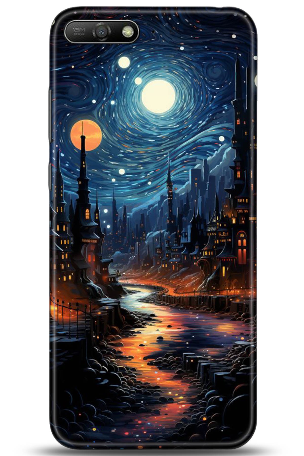 Huawei Y6 2018 Uyumlu Kılıf HD Baskılı Kılıf - Followed Institution 5126