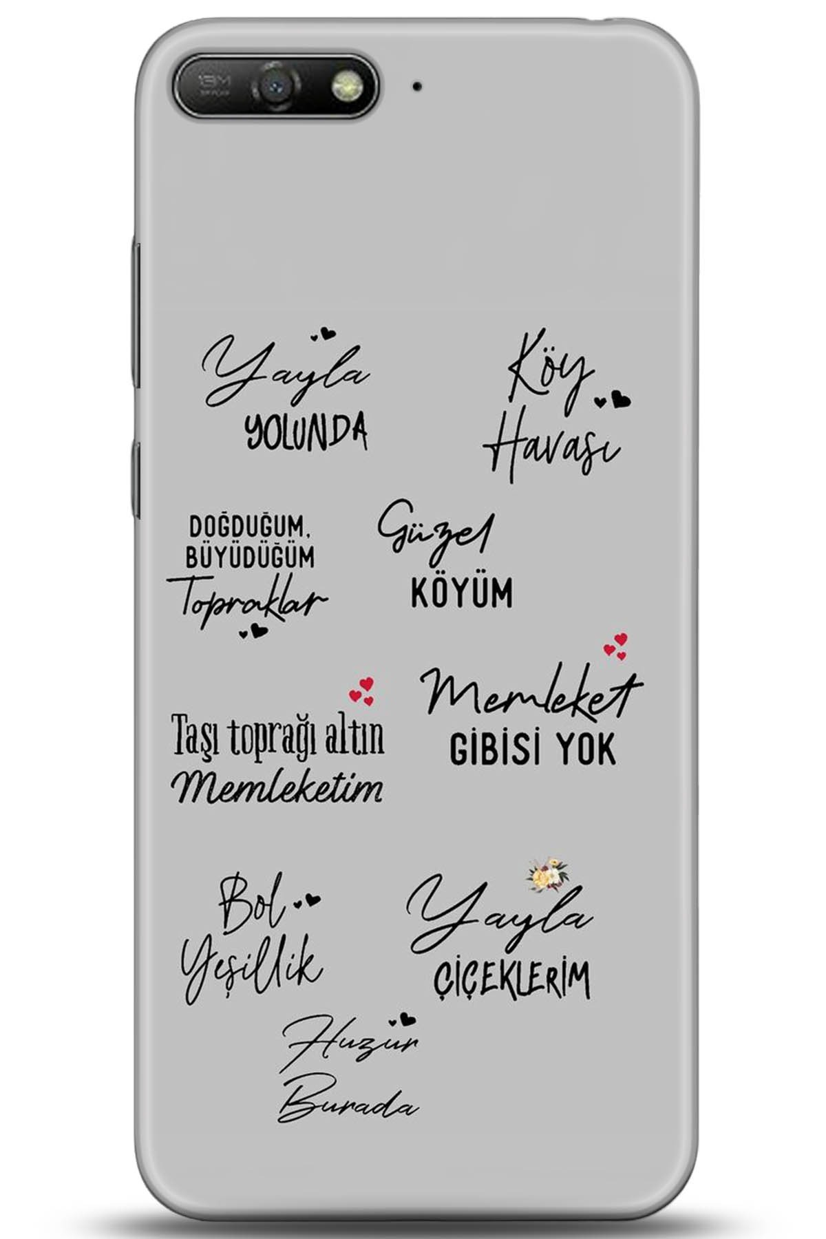 Huawei Y6 2018 Uyumlu Kılıf HD Baskılı Kılıf - Followed Institution 5210