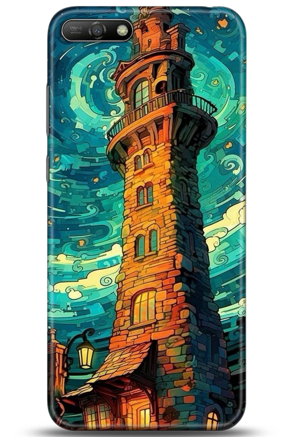 Huawei Y6 2018 Uyumlu Kılıf HD Baskılı Kılıf - Followed Institution 5233