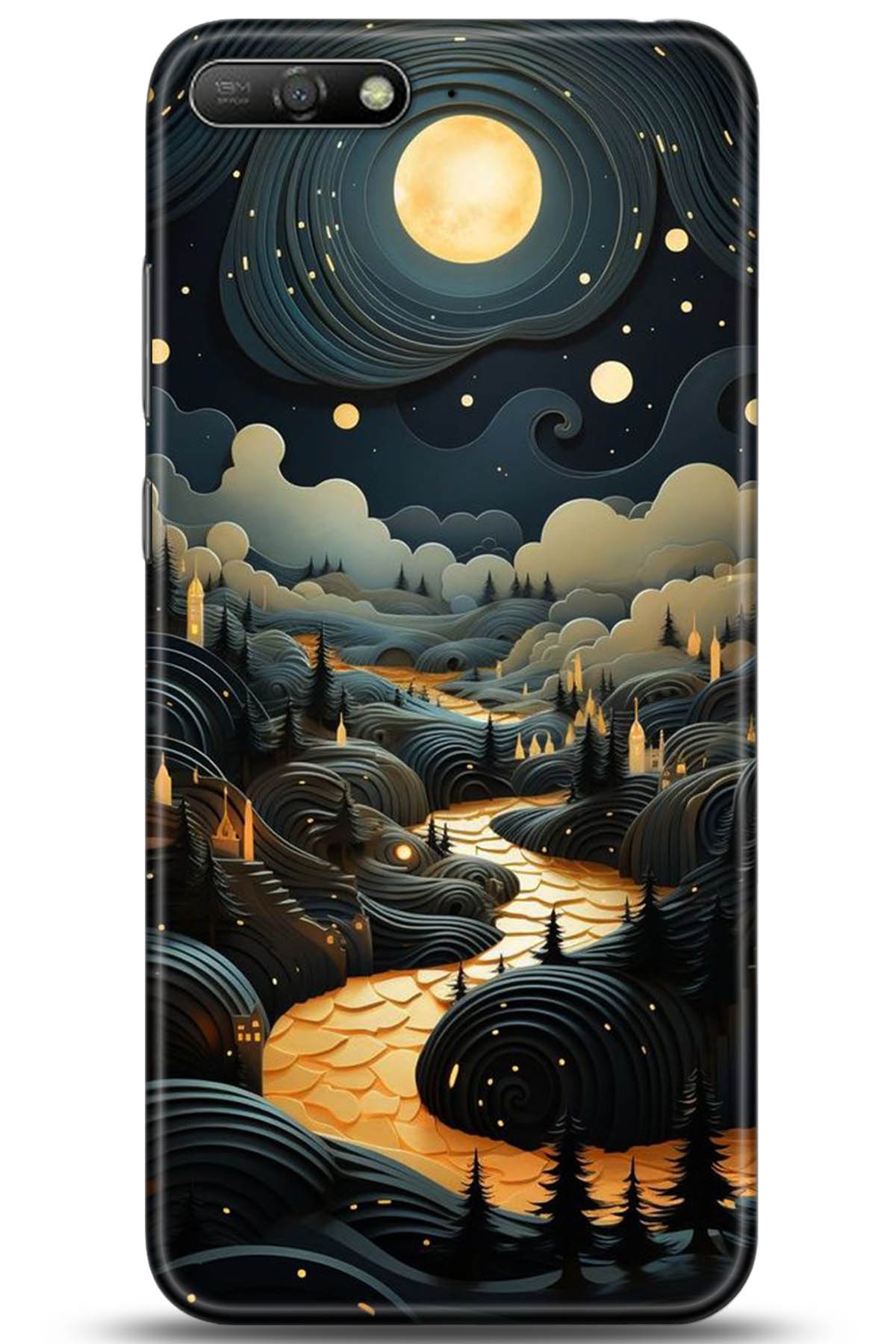 Huawei Y6 2018 Uyumlu Kılıf HD Baskılı Kılıf - Followed Institution 5268