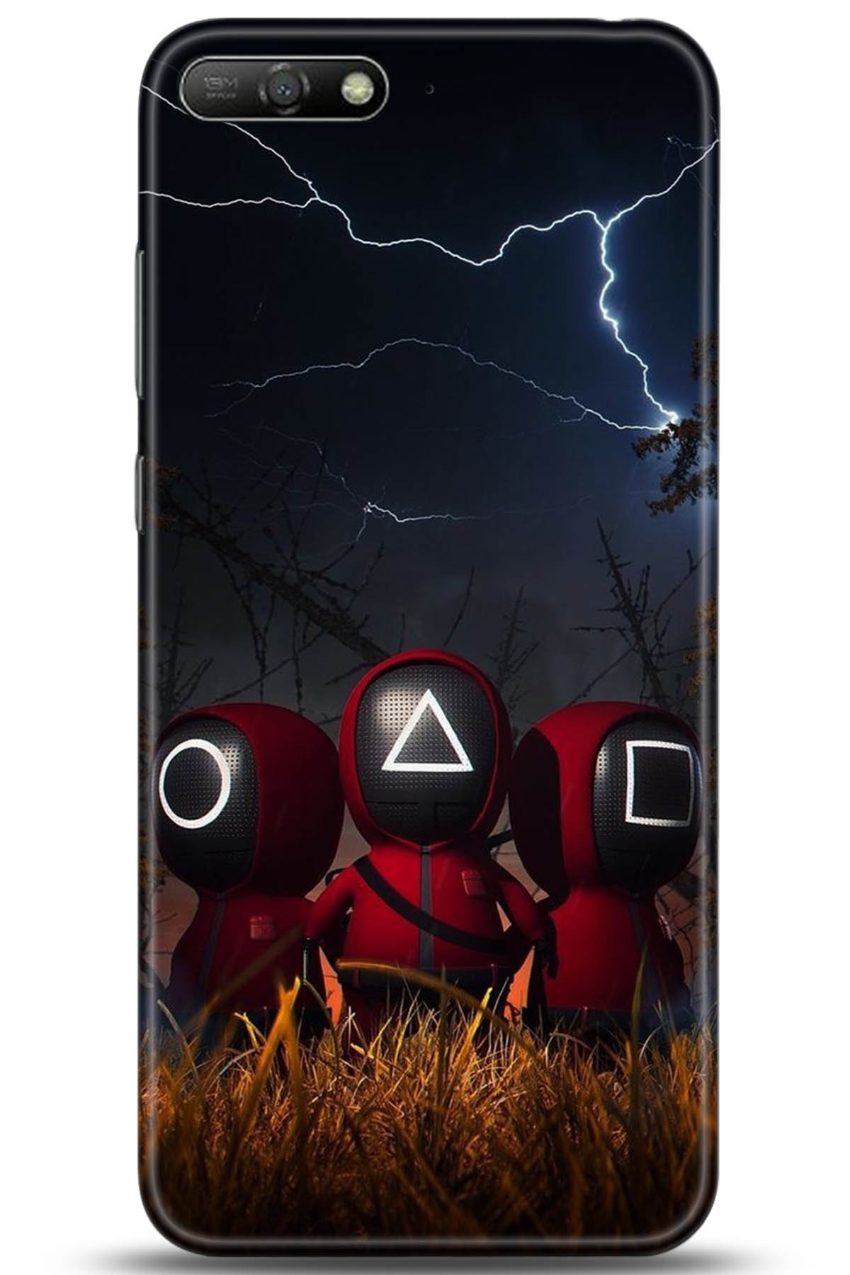 Huawei Y6 2018 Uyumlu Kılıf HD Baskılı Kılıf - Followed Institution 5290