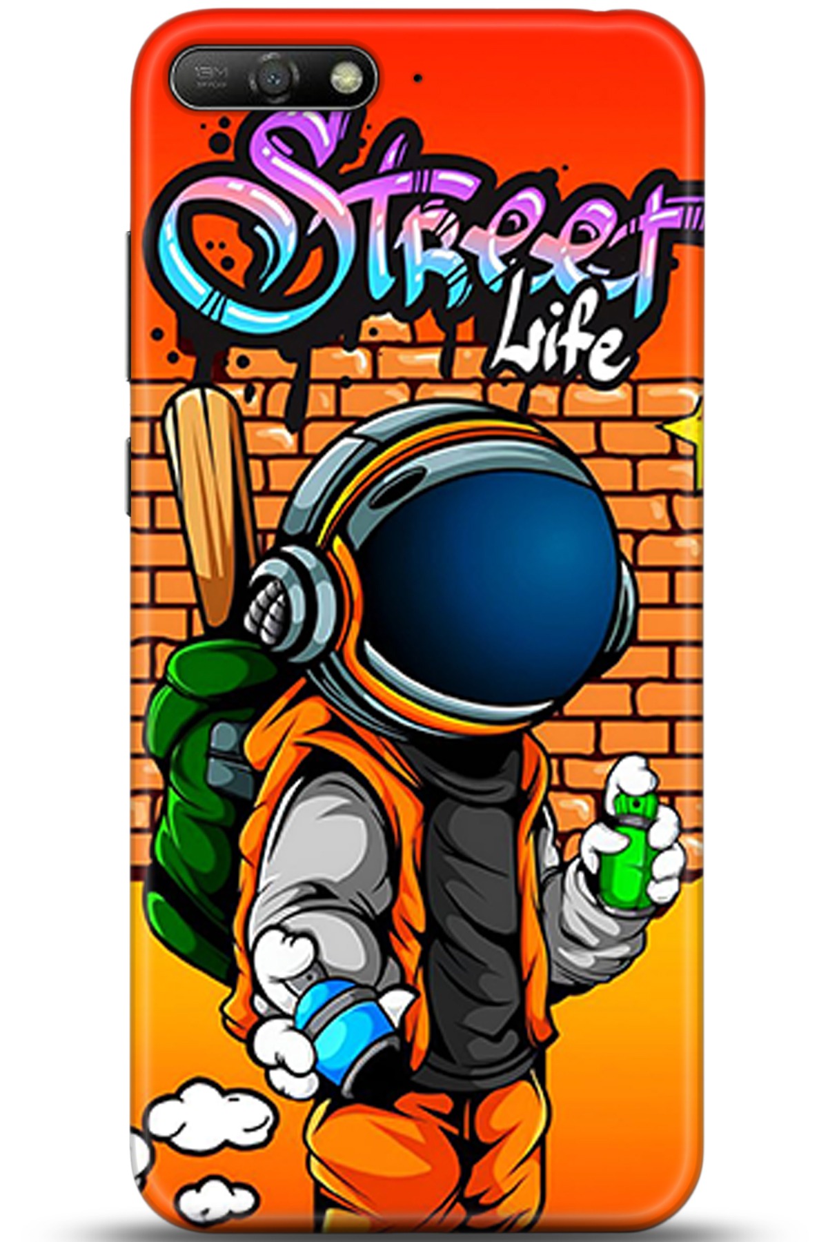 Huawei Y6 2018 Uyumlu Kılıf HD Baskılı Kılıf - Followed Institution 5350