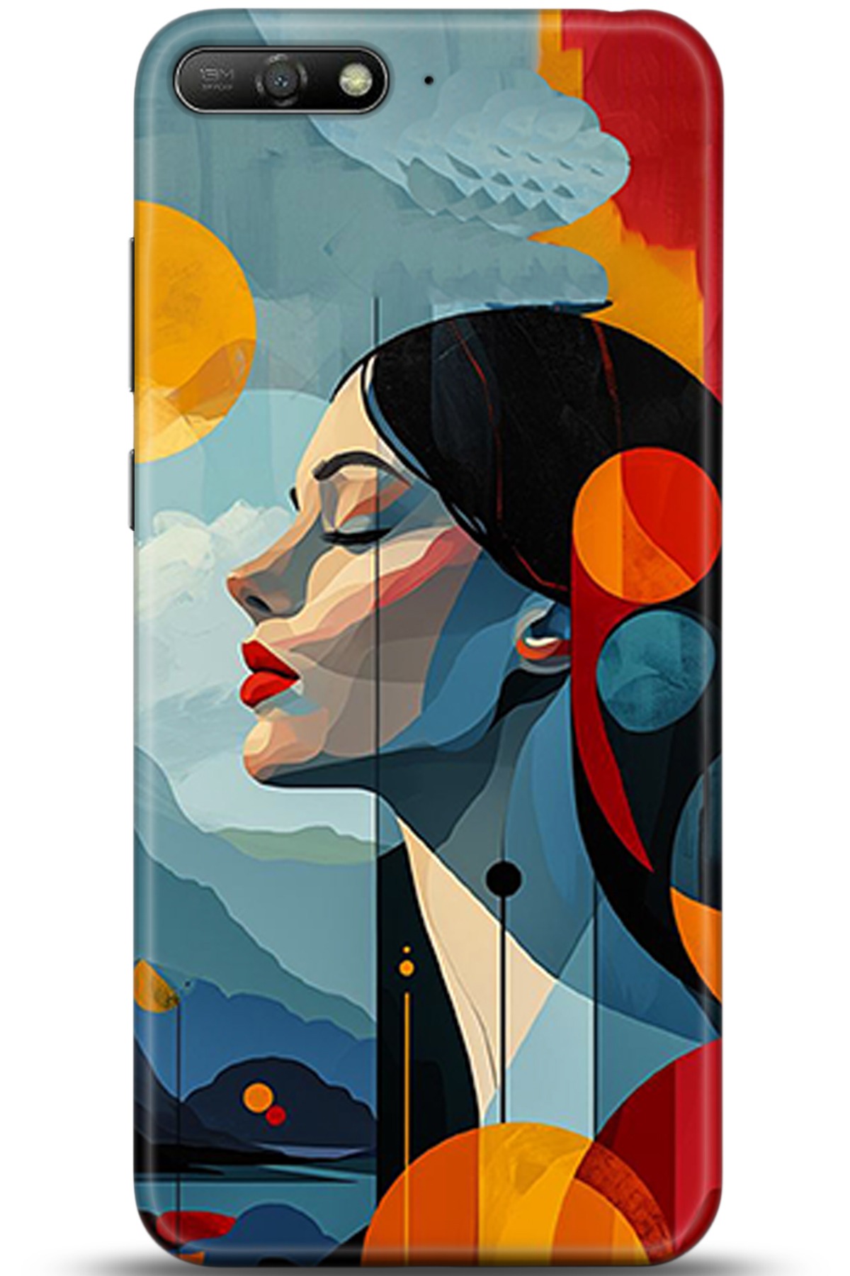 Huawei Y6 2018 Uyumlu Kılıf HD Baskılı Kılıf - Followed Institution 5367