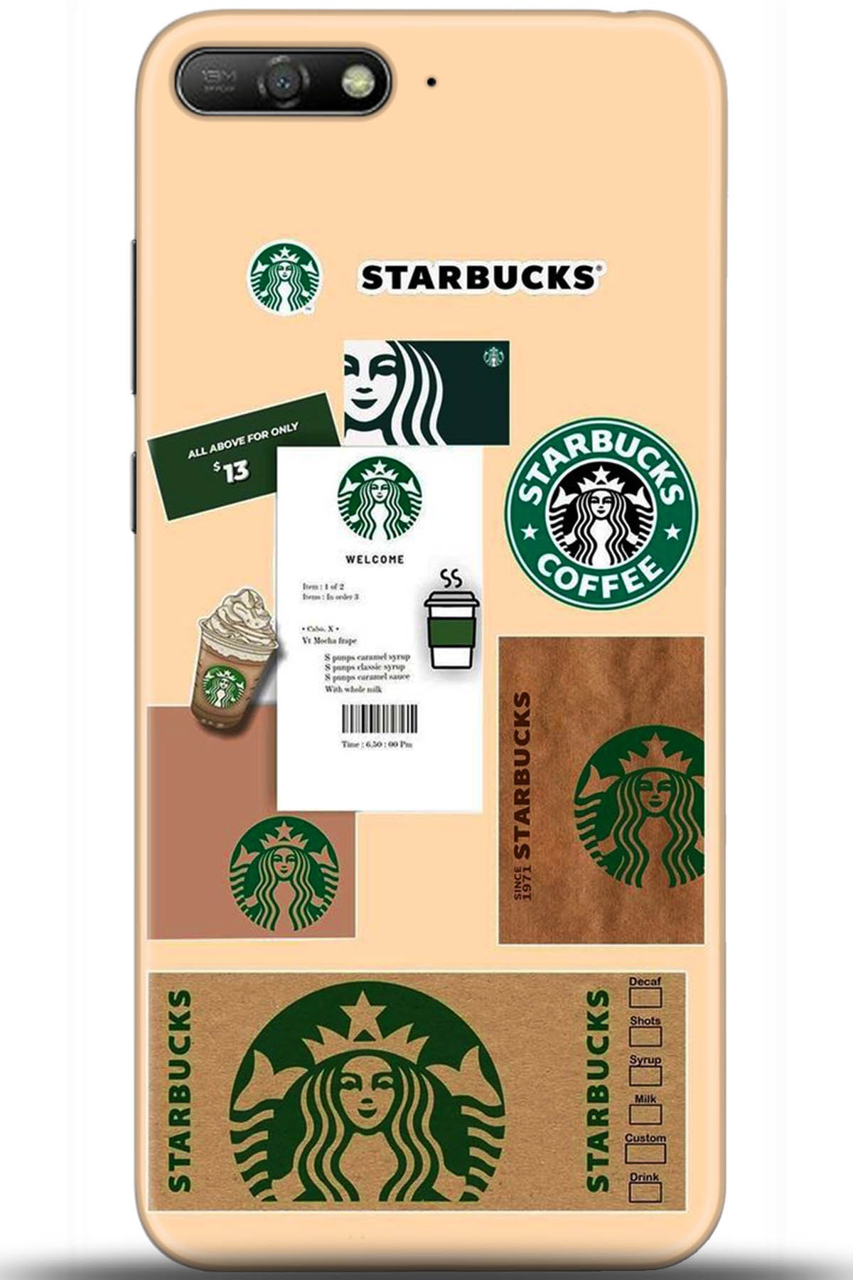 Huawei Y6 2018 Uyumlu Kılıf HD Baskılı Kılıf - Followed Institution 5470