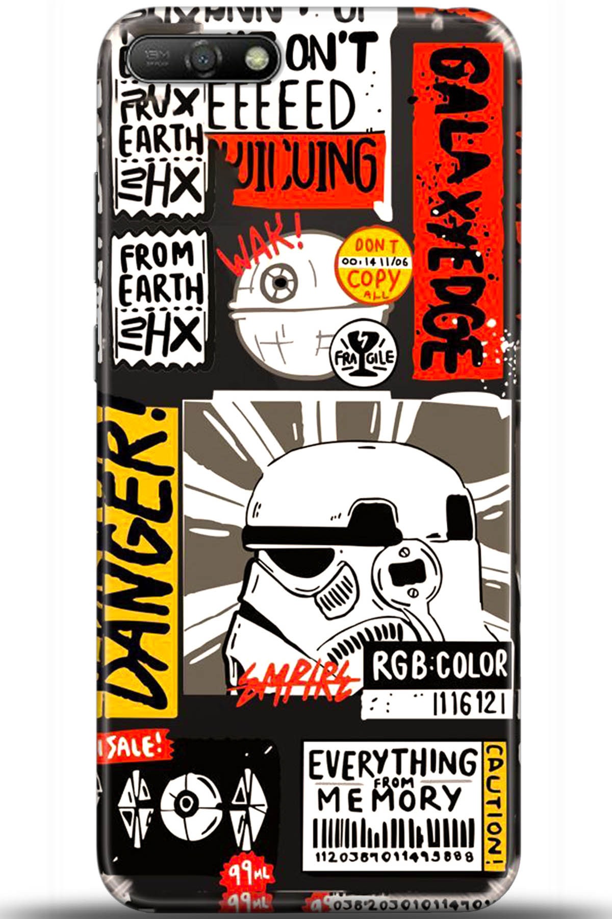 Huawei Y6 2018 Uyumlu Kılıf HD Baskılı Kılıf - Followed Institution 5555